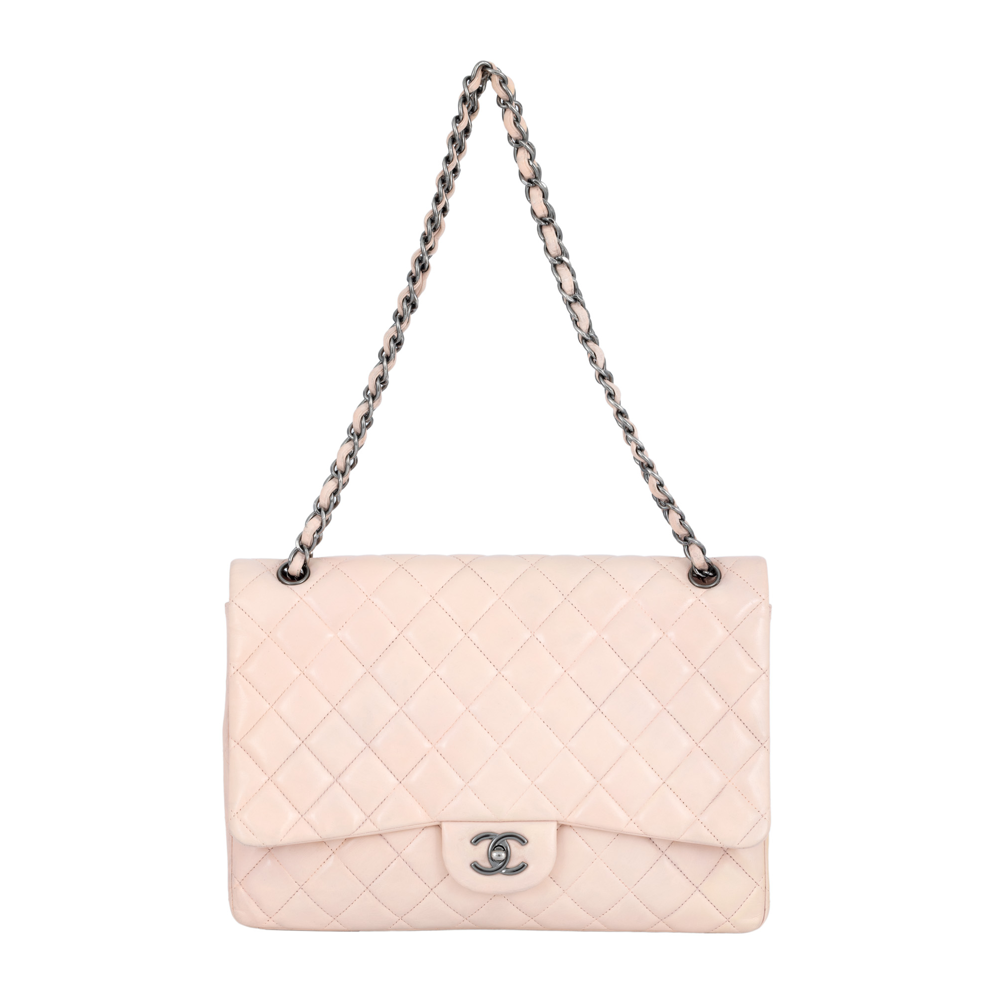 Geantă Chanel, din piele, culoare roz pudră 