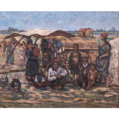 Family of Turks in Dobrogea