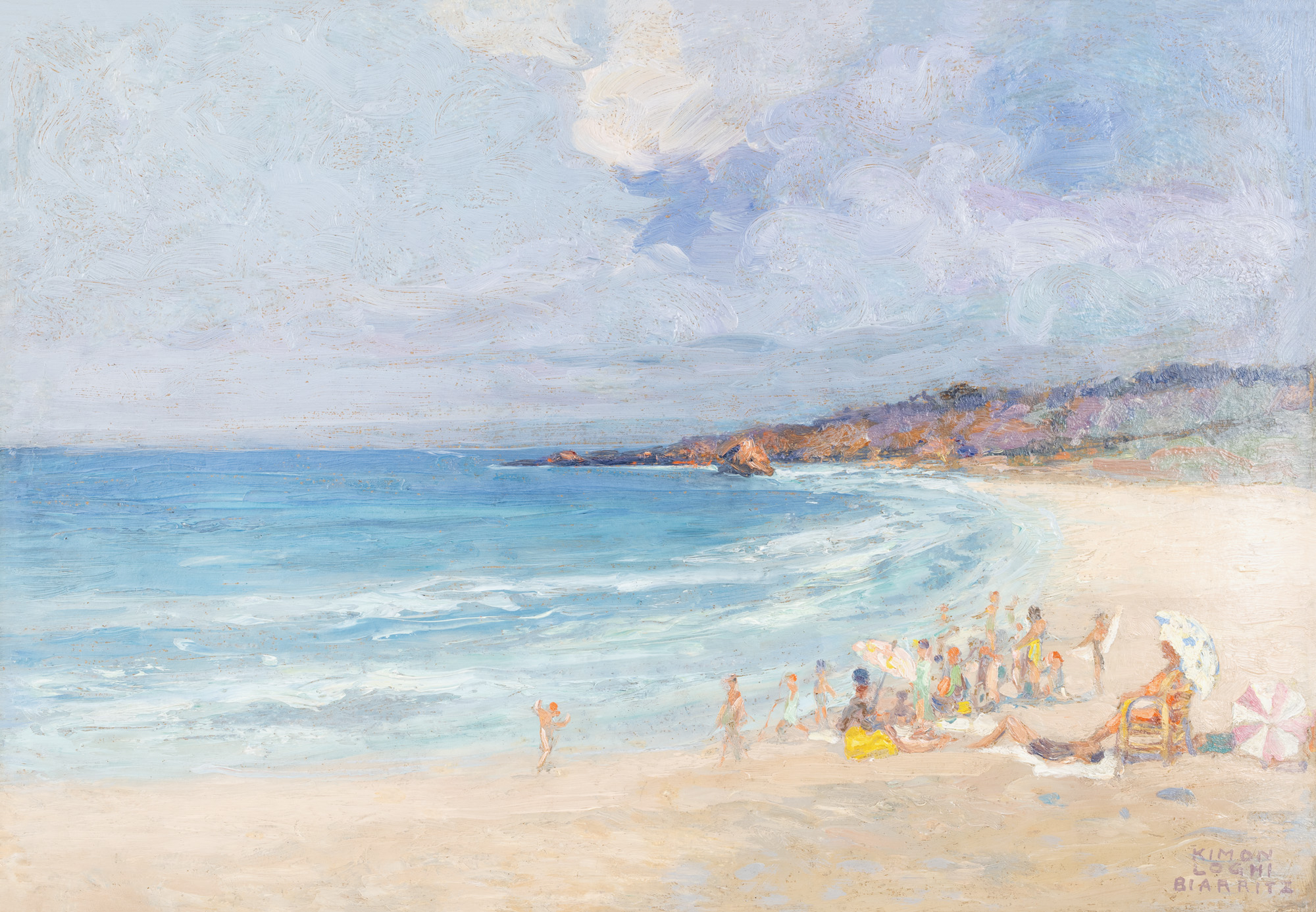 Plajă la Biarritz