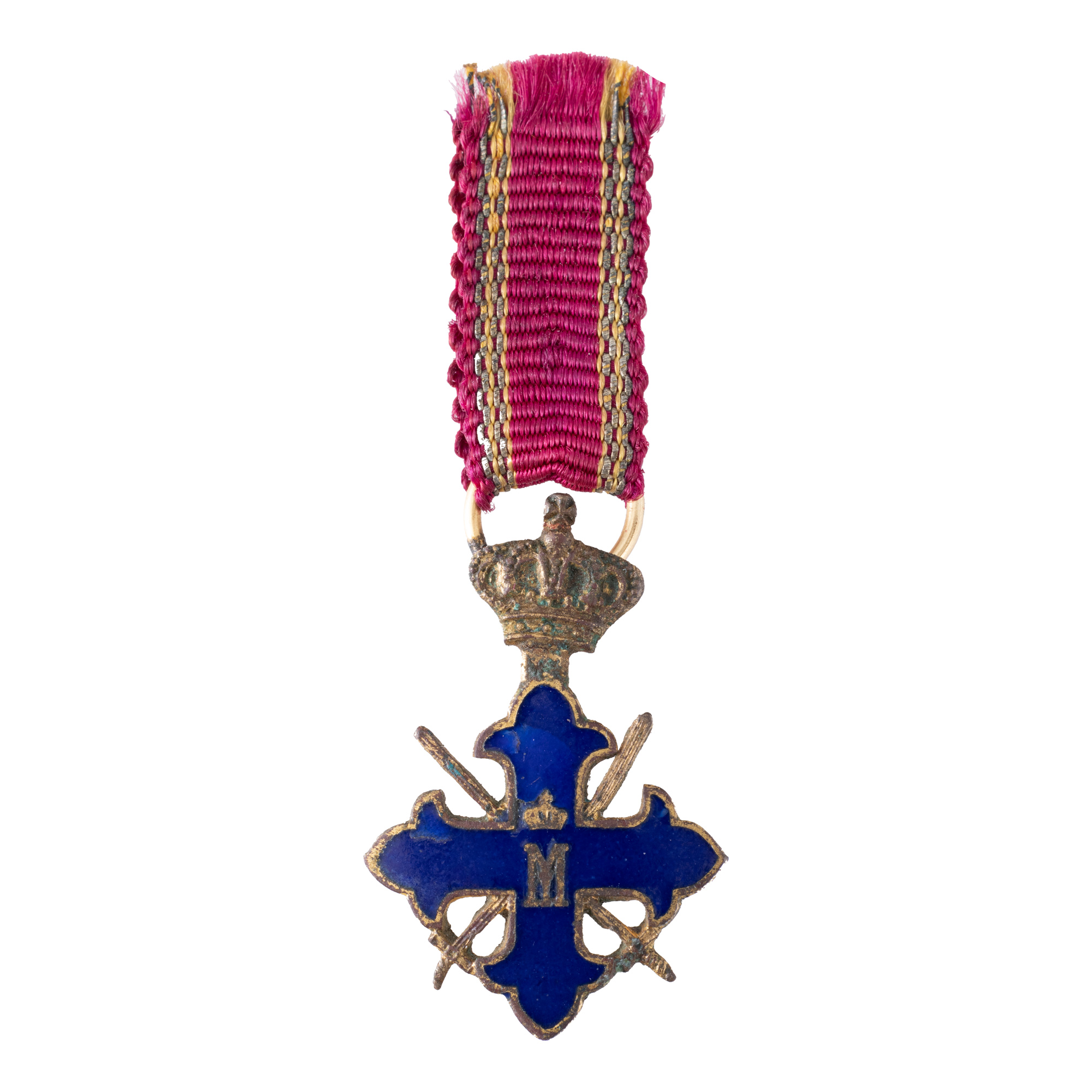 Miniatura ordinului ”Mihai Viteazul”, model 1944