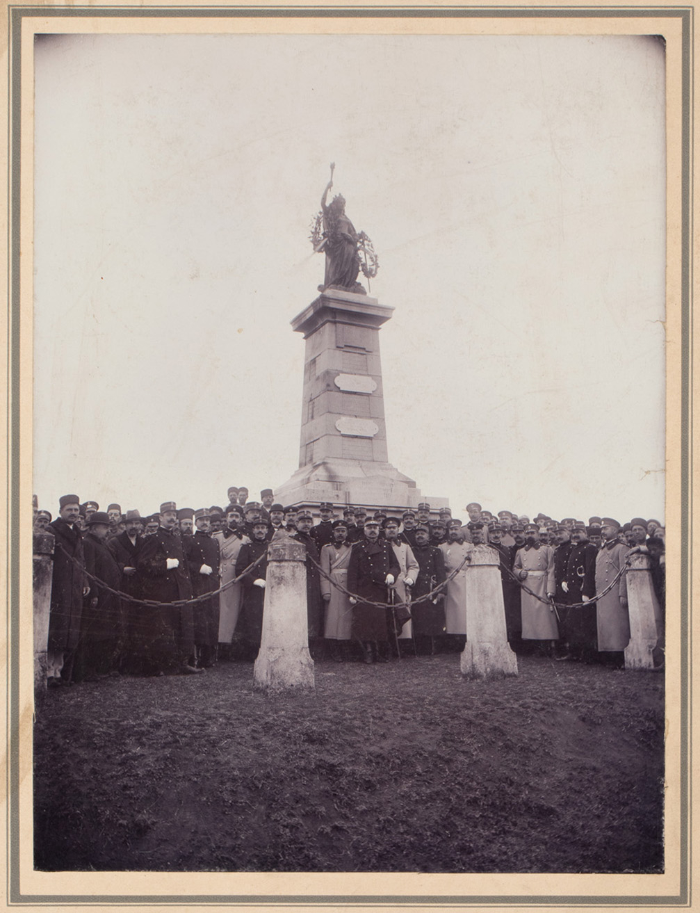 Fotografie ilustrandu-l pe Generalul Constantin Boerescu, Vidin, 1908, provine din colecția familiei Boerescu
