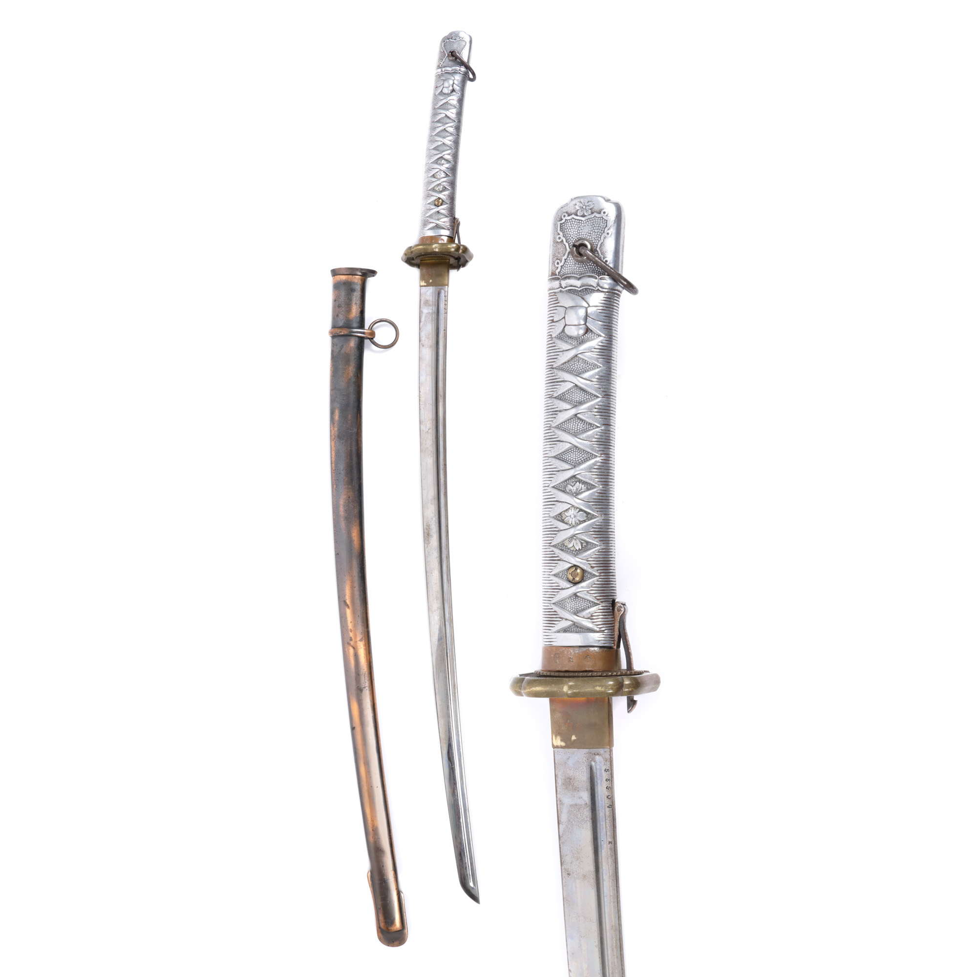 Sabie Shin Gunto, model 95, pentru subofițeri, Japonia, perioada celui de-al Doilea Război Mondial