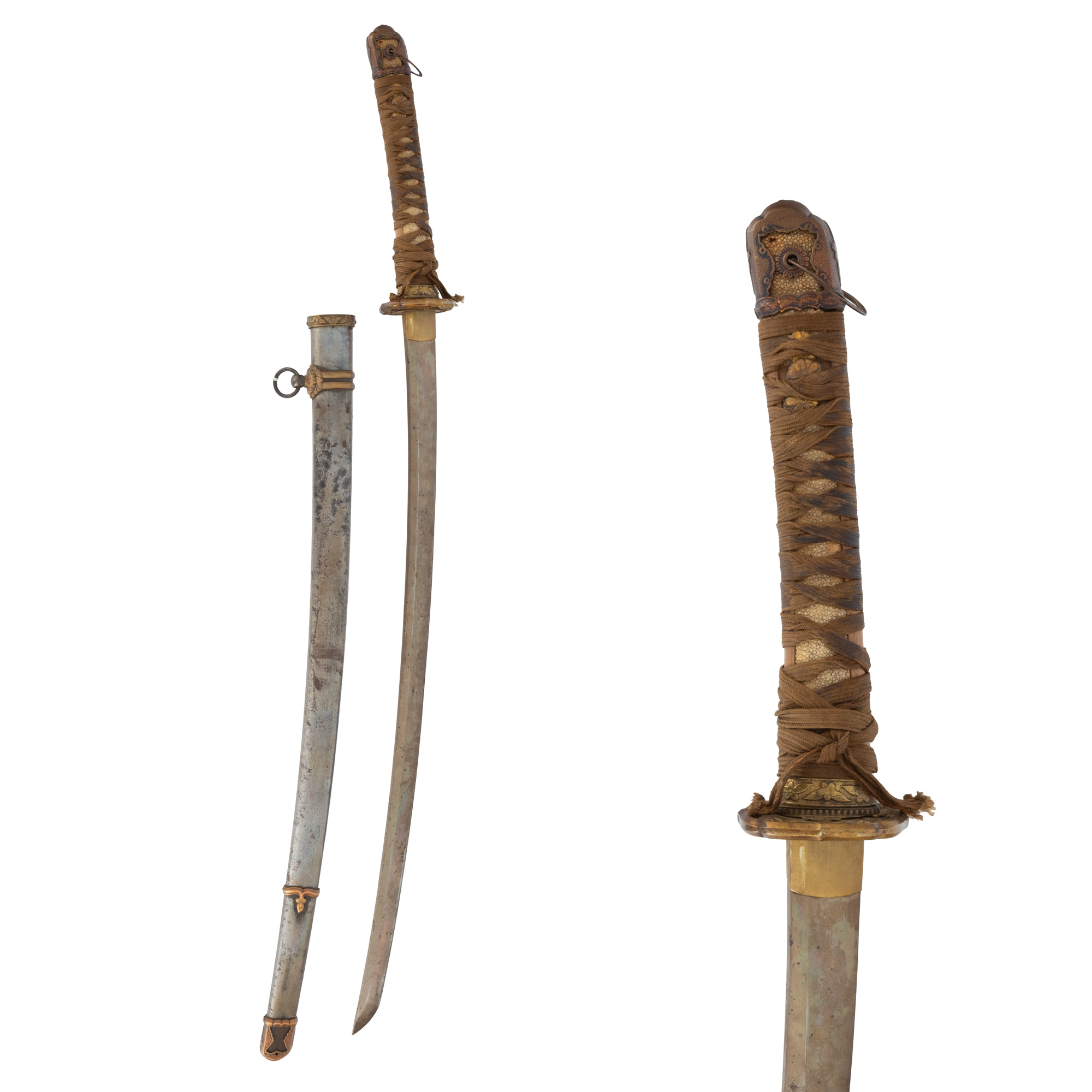 Sabie Shin Gunto, model 98, pentru ofițeri, Japonia, perioada celui de-al Doilea Război Mondial