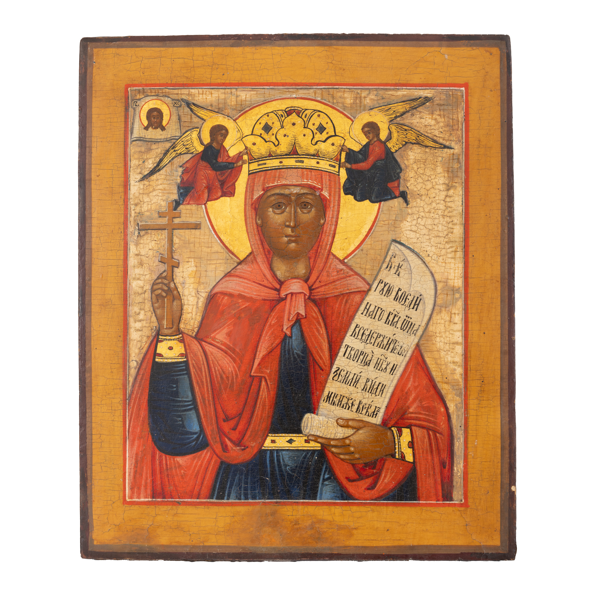 Icon on wood, "Saint Paraskeva", Russian school, 19th century