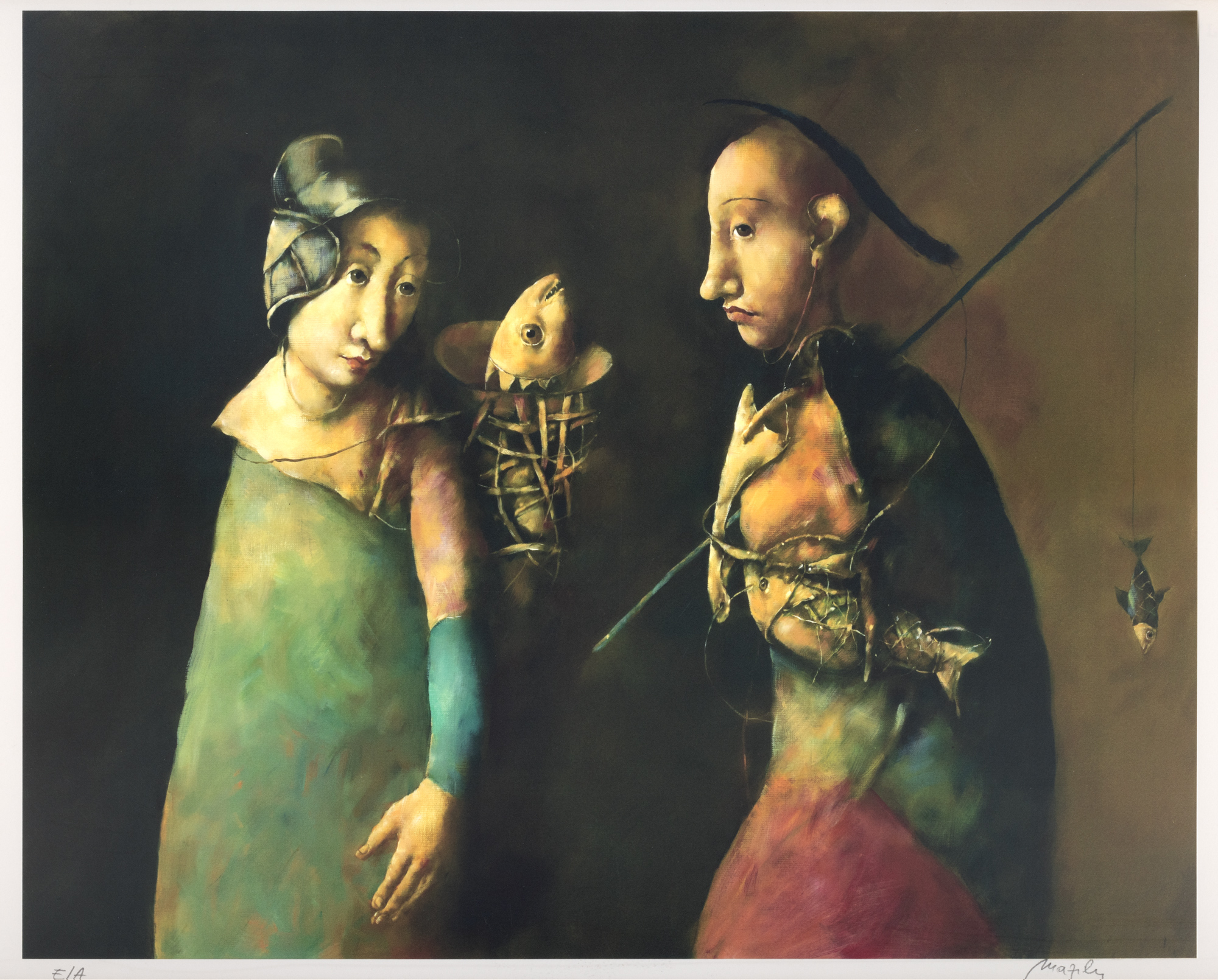Familie de pescari