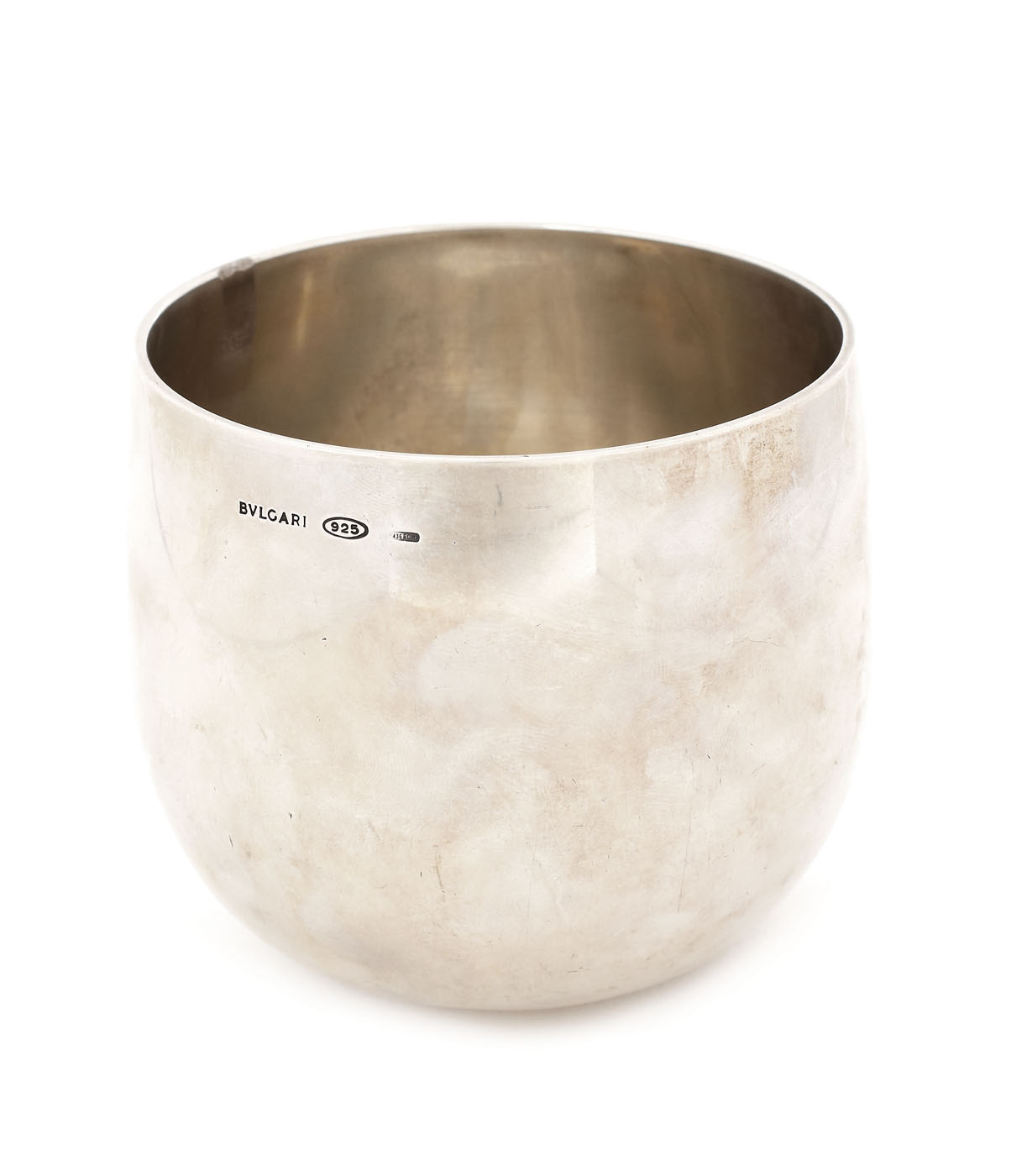Recipient Bvlgari, din argint