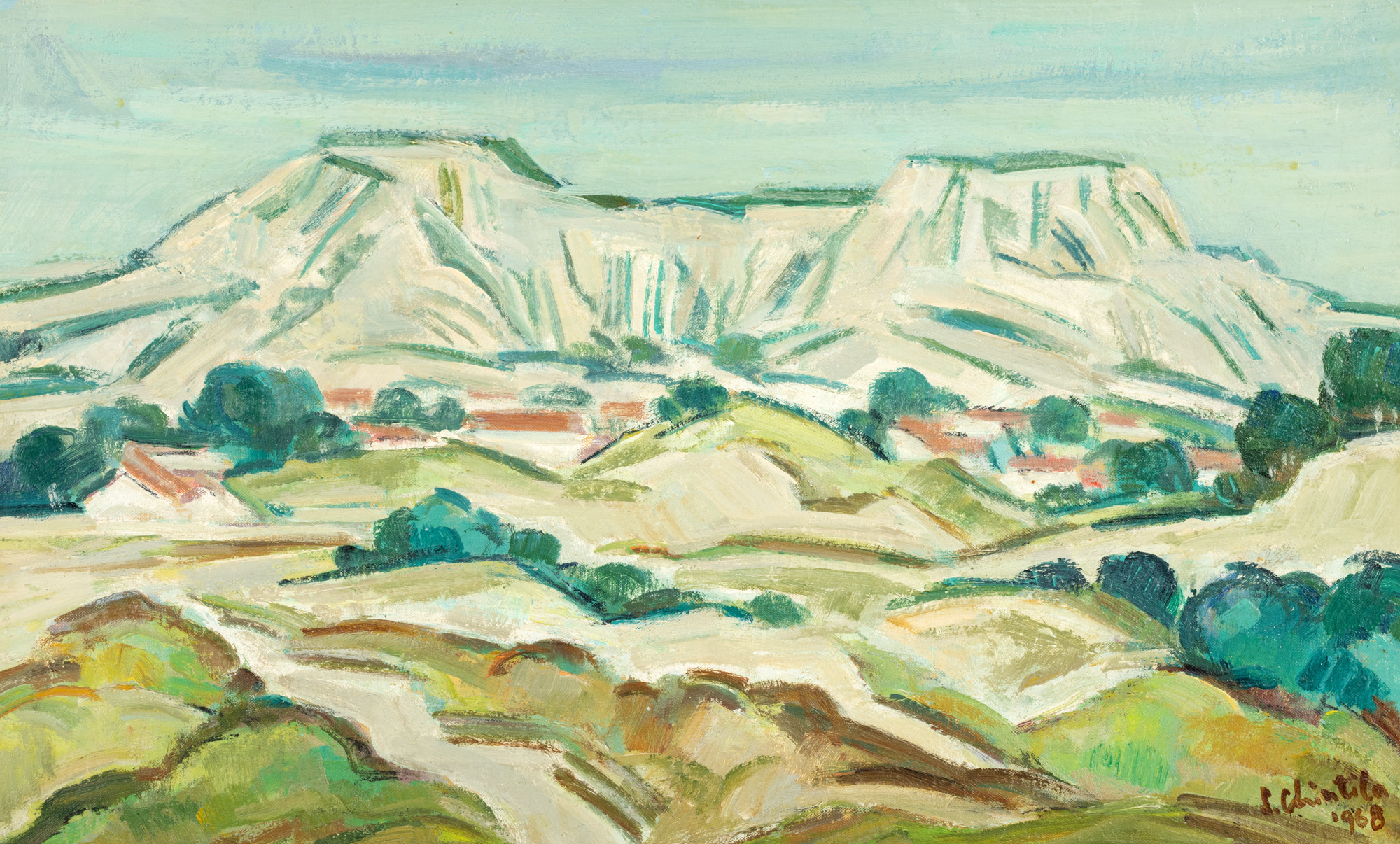 Chalk Hills of Basarabi