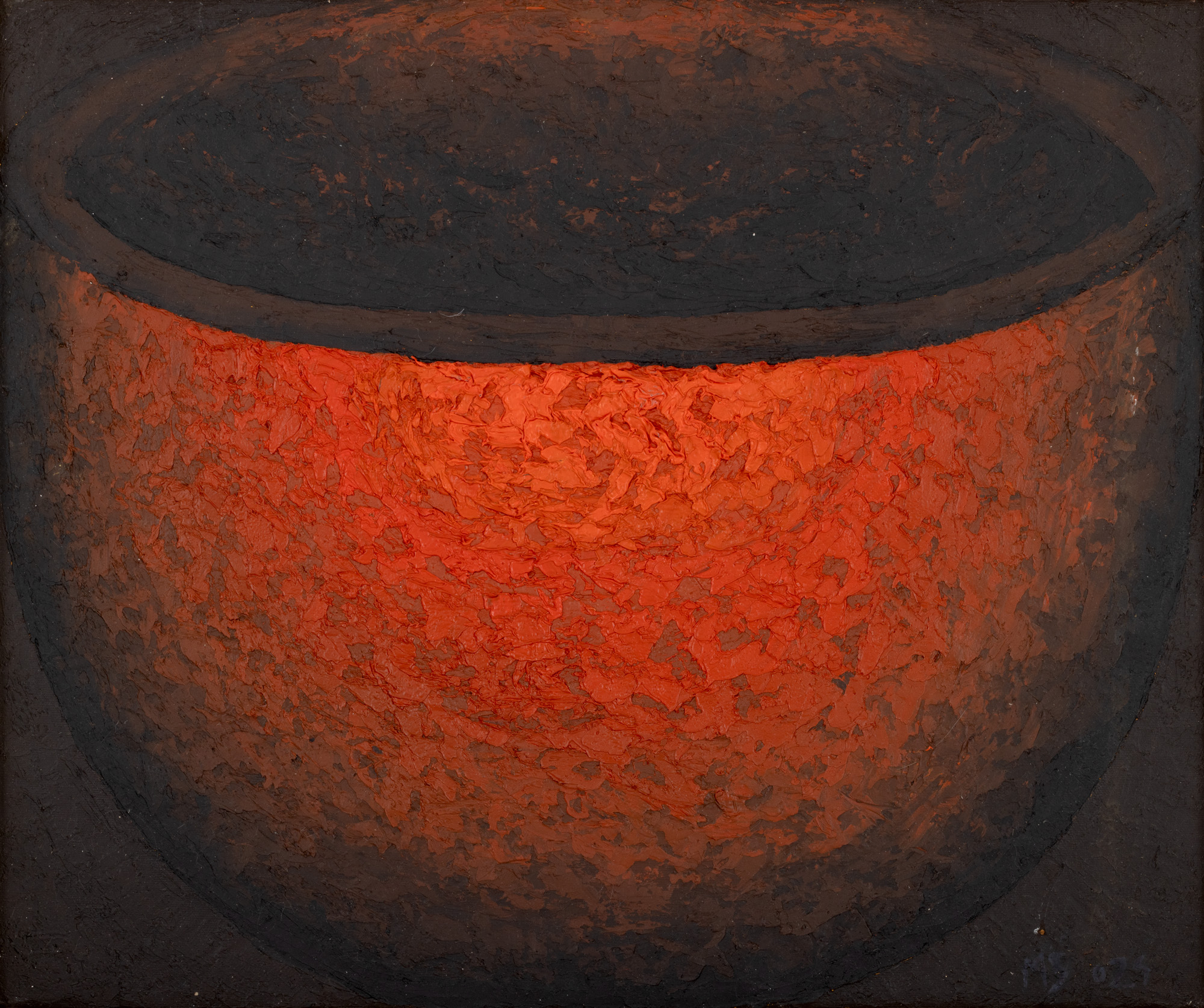 Red Vase