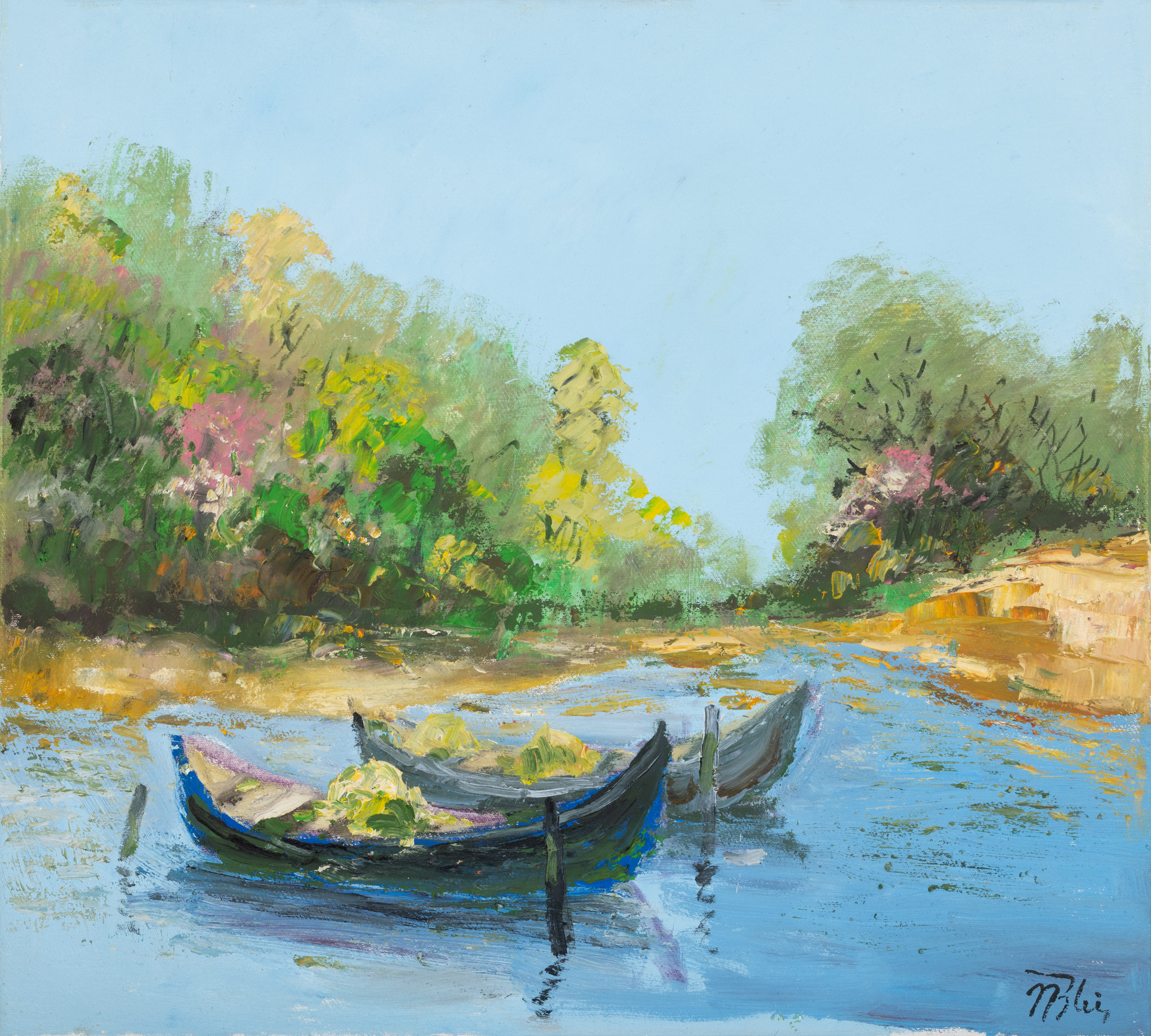 Boats in the Delta