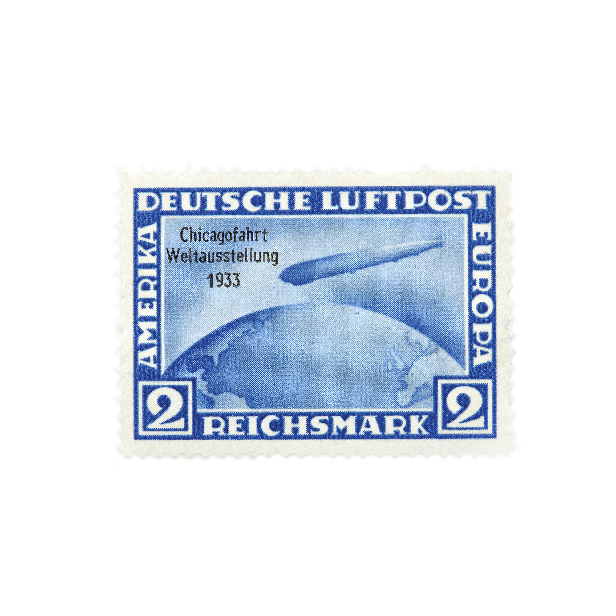 America-Europe transatlantic stamp, Germany, 1933, philatelic collectible