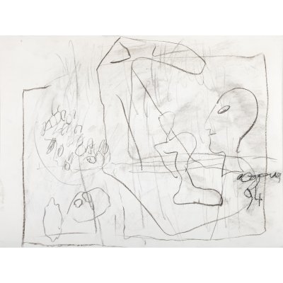 Composition with Sculptures