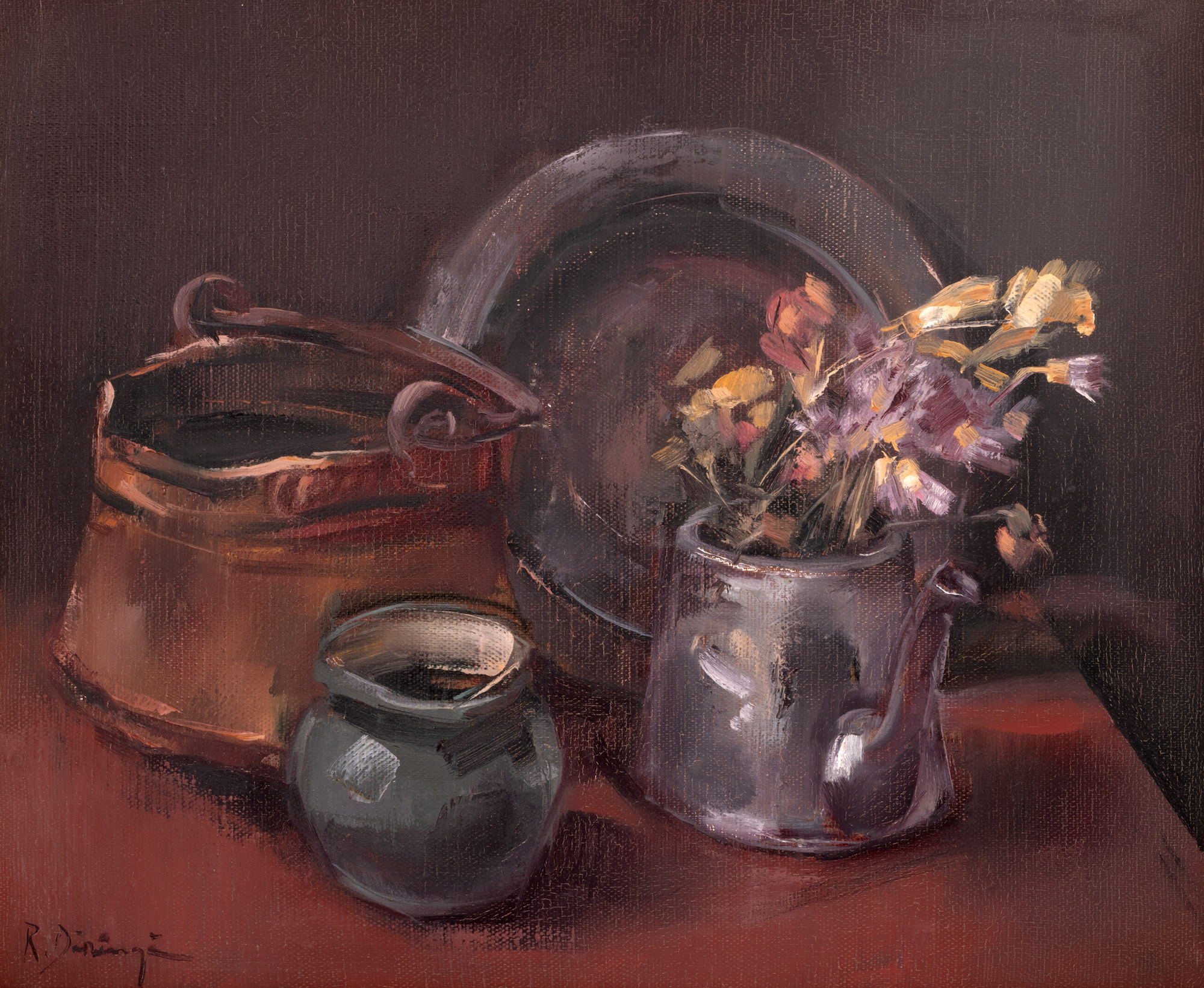 Still Life with Vessels and Hatchets