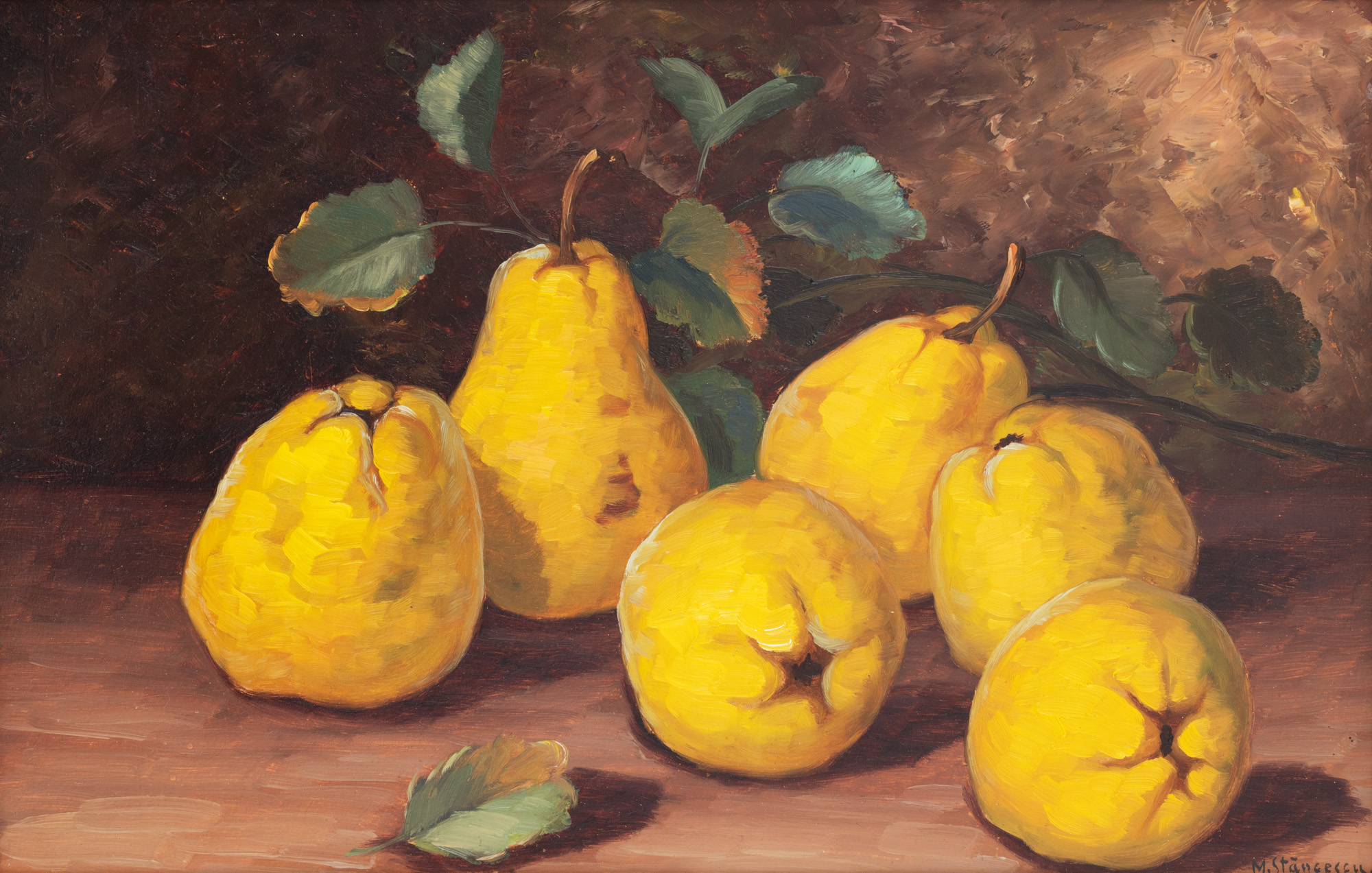 Still Life with Quinces