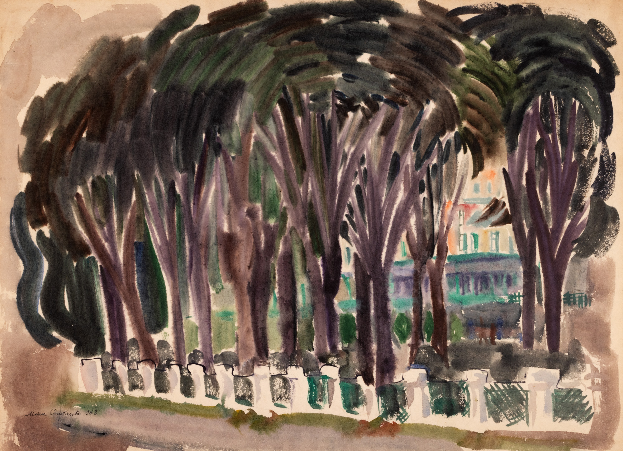 Landscape from Nice
