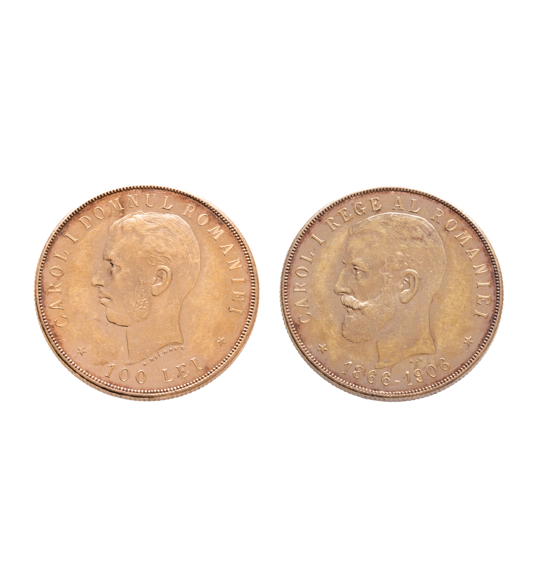 100 Lei Coin 1906, Gold