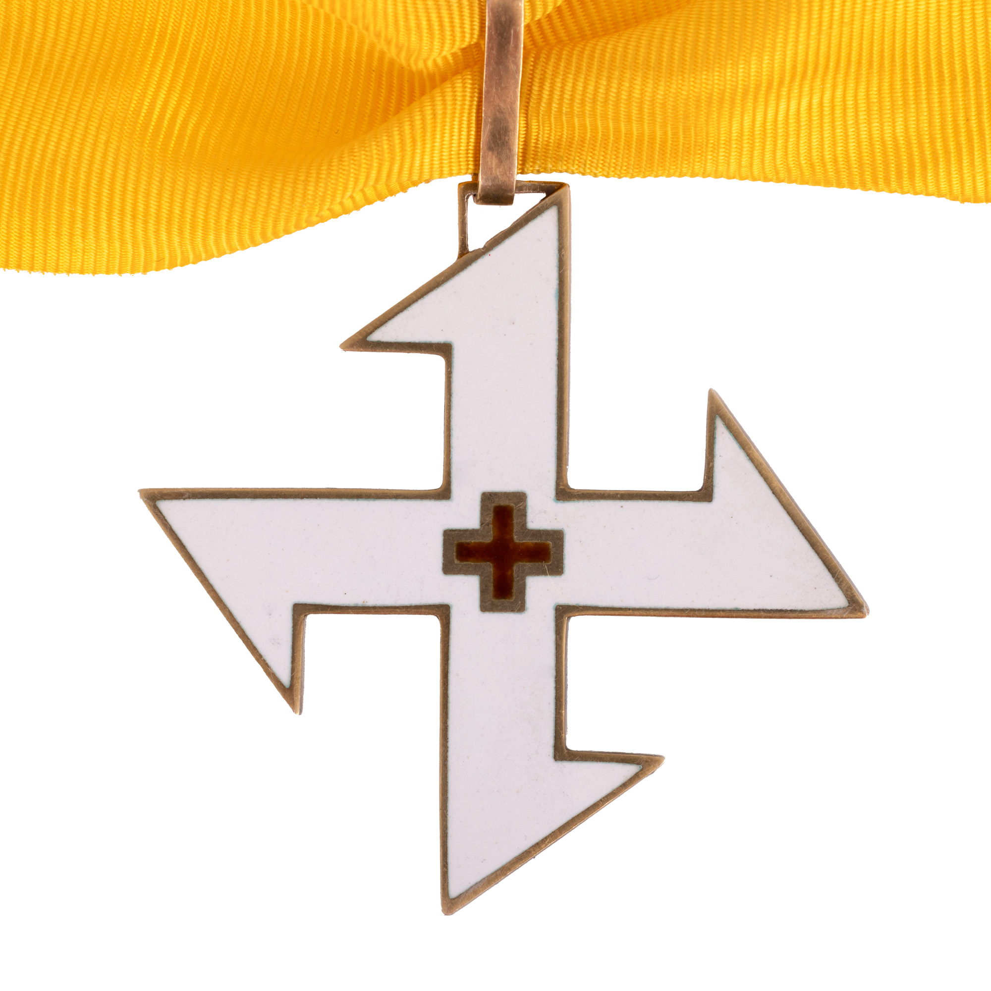 Ordinul ”Crucea Regina Maria”, clasa I, model 1, perioada Primului Război Mondial, argint