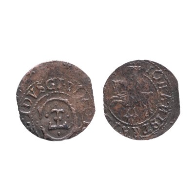 Monedă Șalău (Shilling), Eustatie Dabija, Moldova, 1661-1665, piesă rară