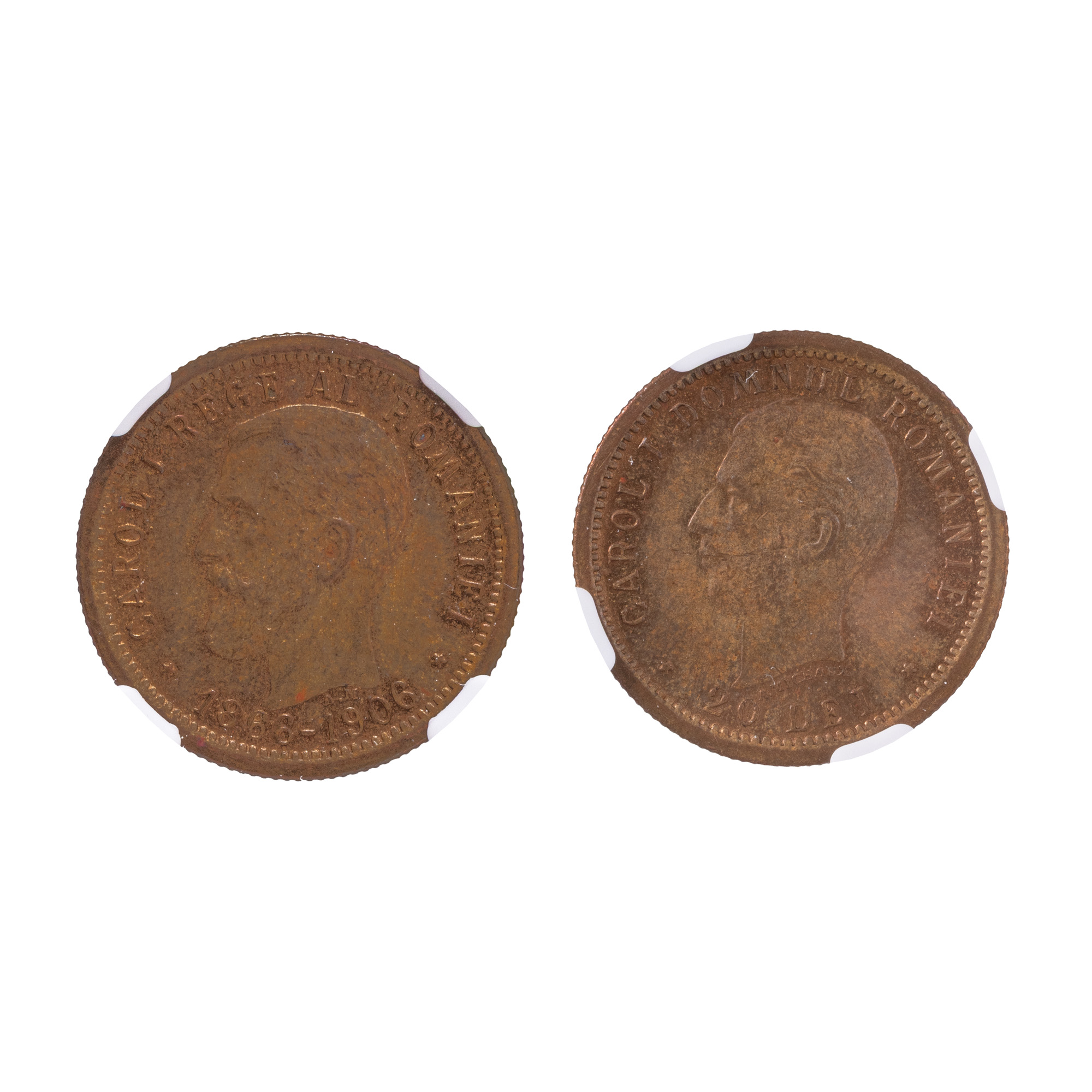 Probă monetară, 20 Lei 1906, gradată NGC MS 62