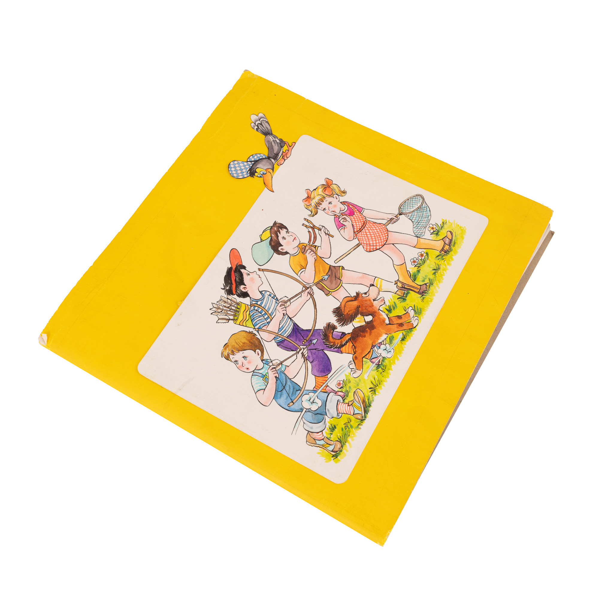 "Lucky Hunters", 2 covers and 25 original plates, authors Ana Maria Buzea and Zaharia Buzea, final version, rare pieces