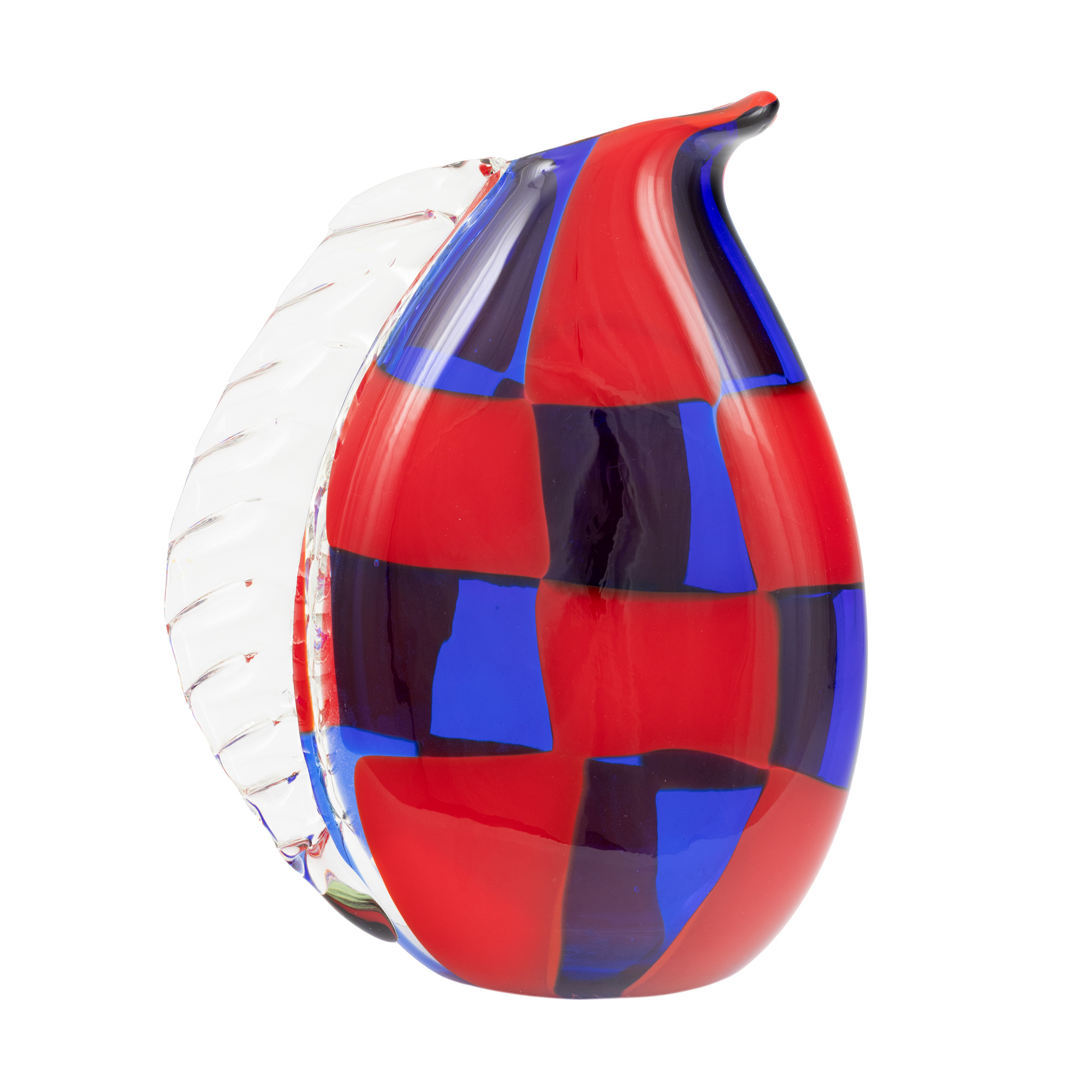 Murano Glass Vase, Miro Art Glass
