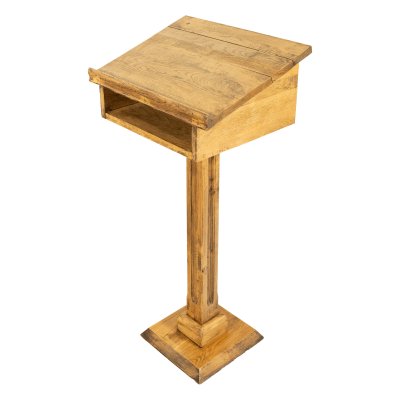 Oak wood pulpit, possibly ecclesiastical, beginning of the 20th century