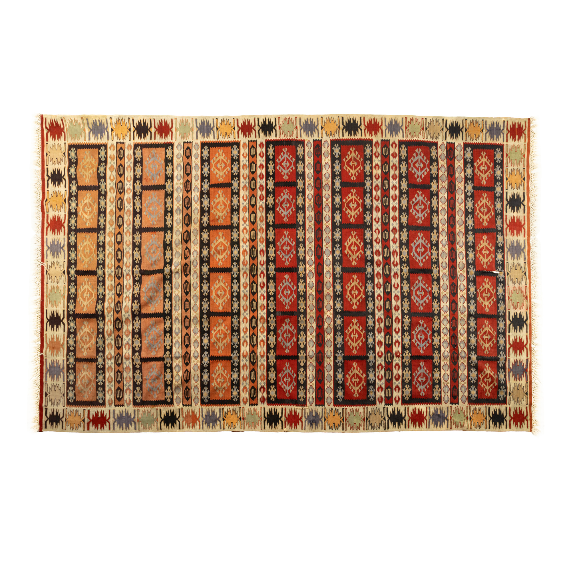 Covor Kilim din lână, mijlocul sec. XX