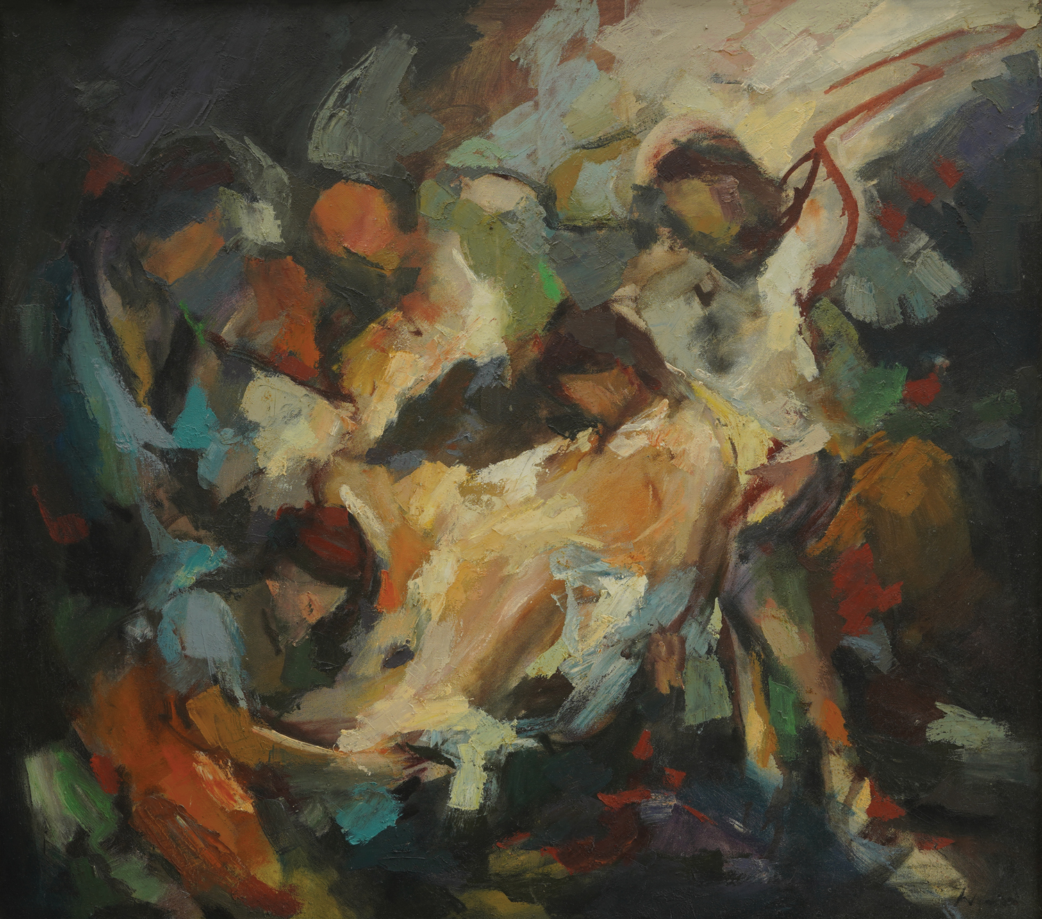 The Laying of Jesus in the Tomb