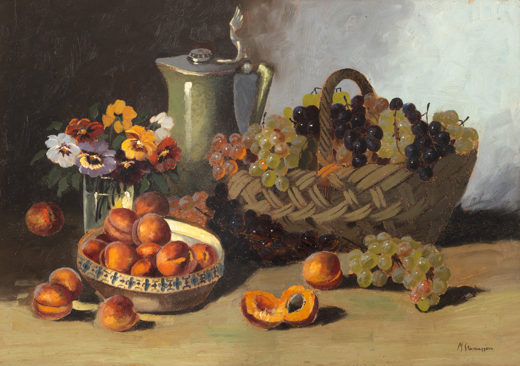 Basket with Fruits