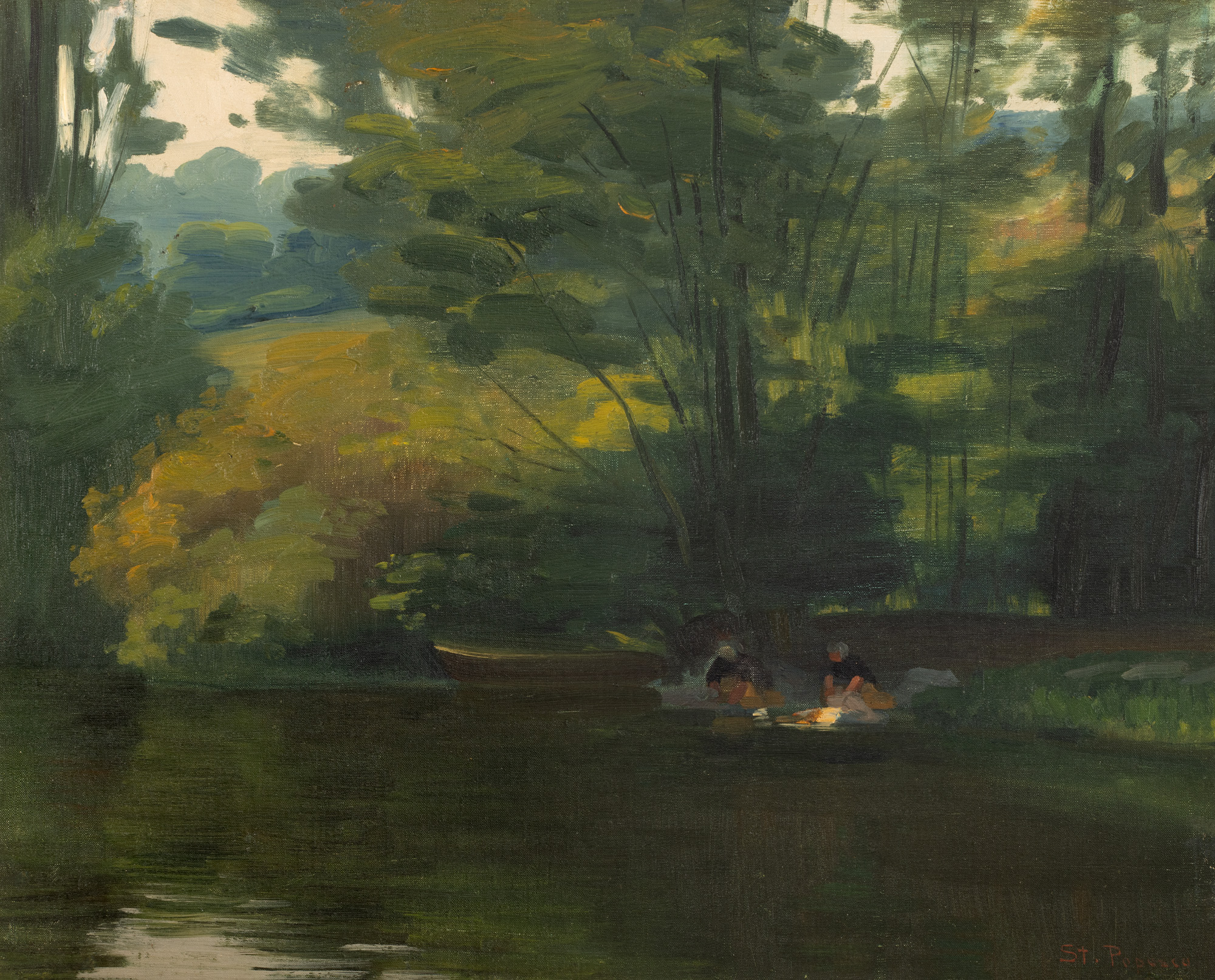 Washerwomen on the Seine