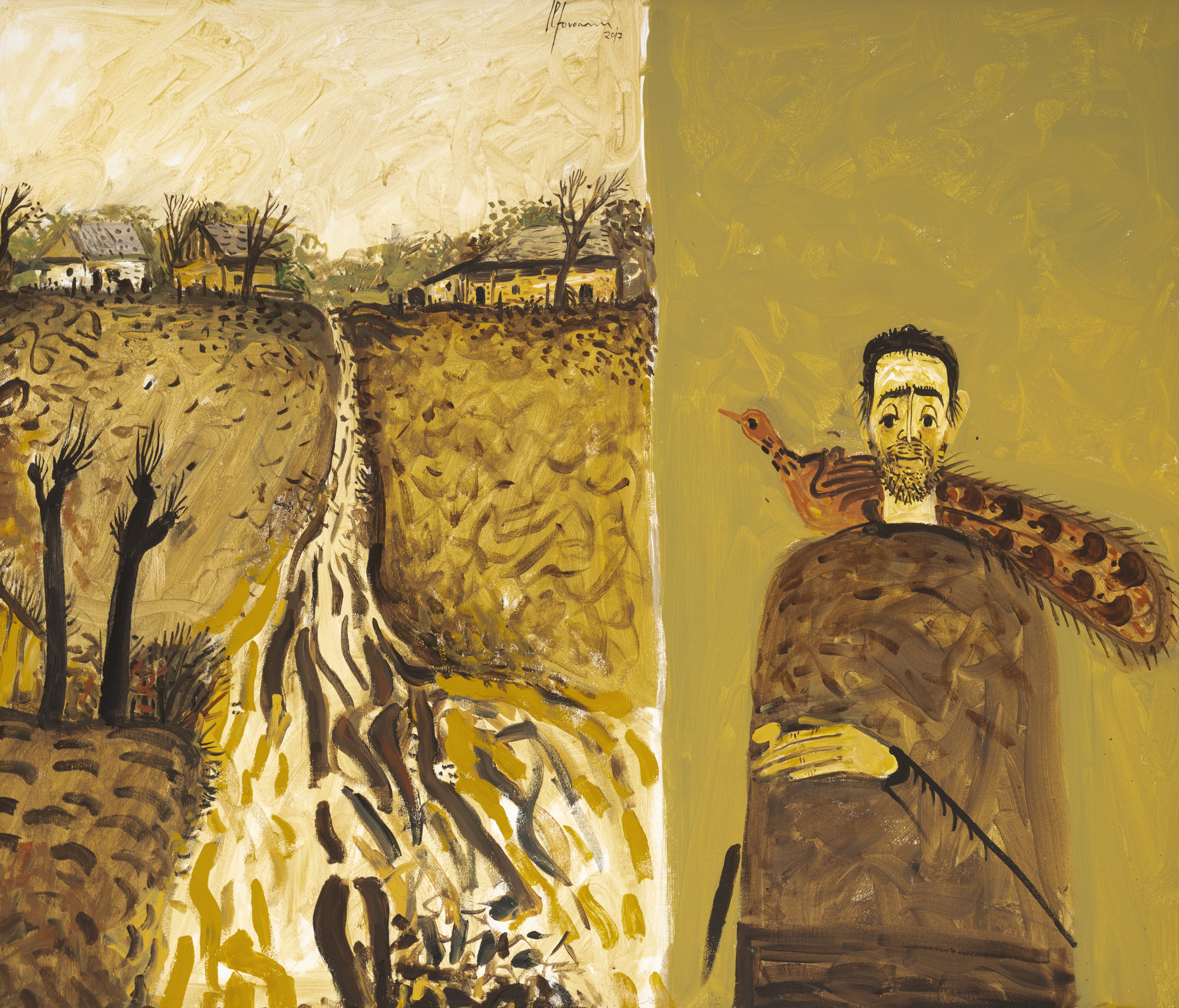 Man with Pheasant