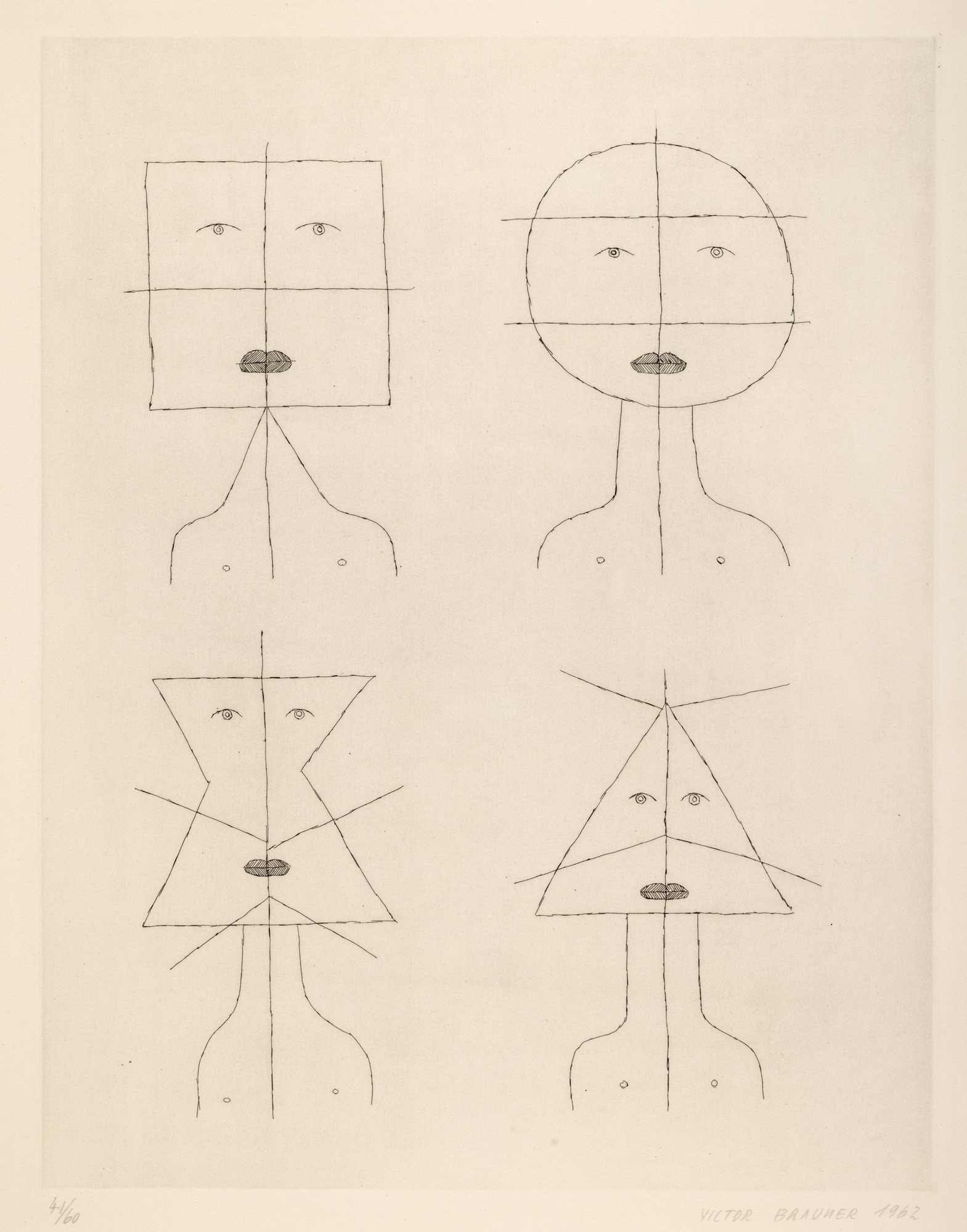 What was, comes back, imitating once again the first groping (Codex series of a face)