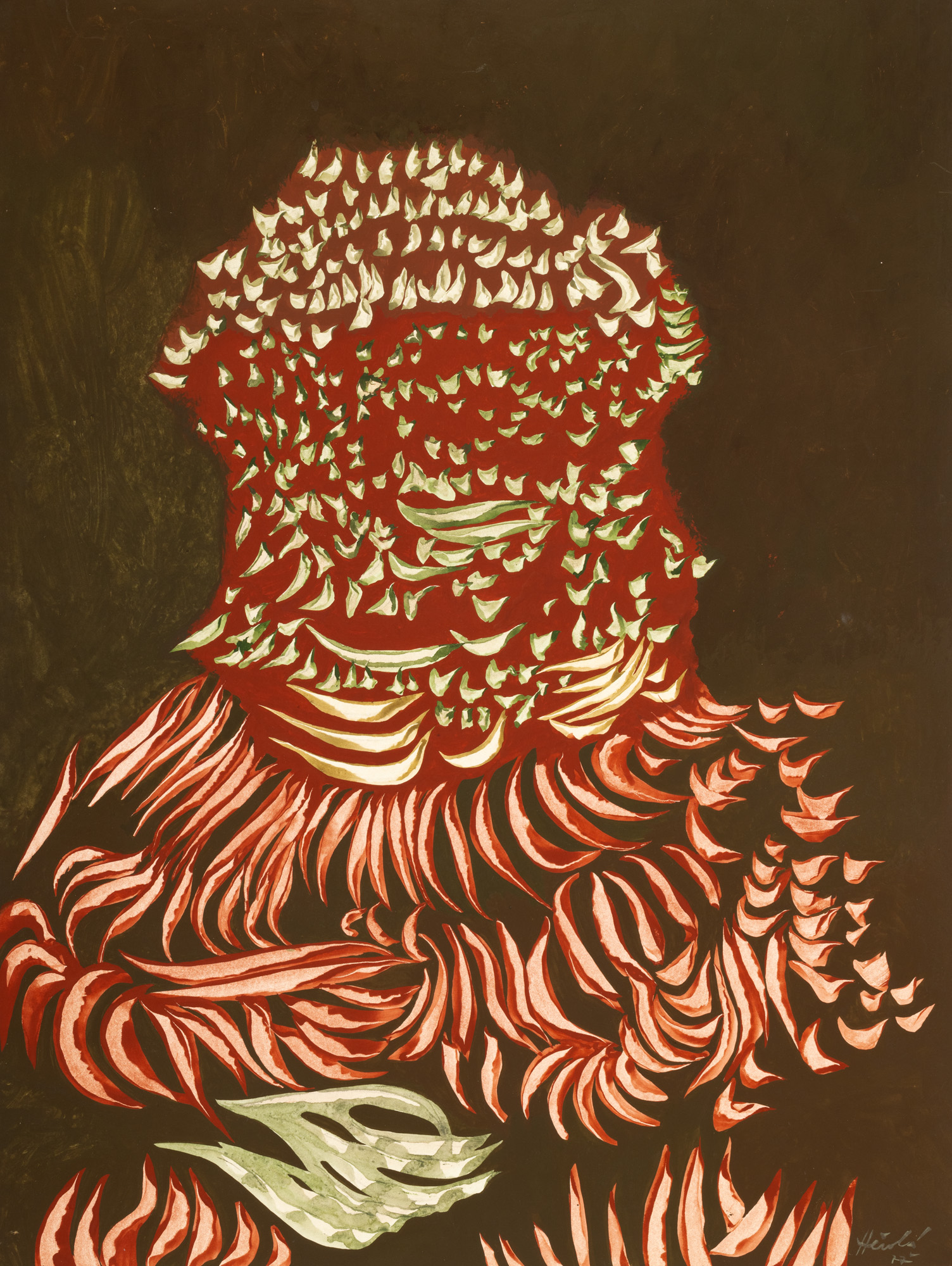 Femme fleur