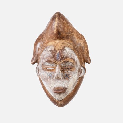 Mască africană Kota sau Kwele, Gabon, prima jumătate a sec. XX