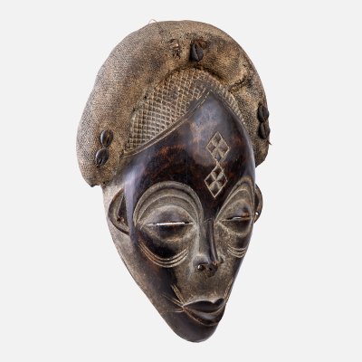 African Punu Mask, Gabon, mid 20th century