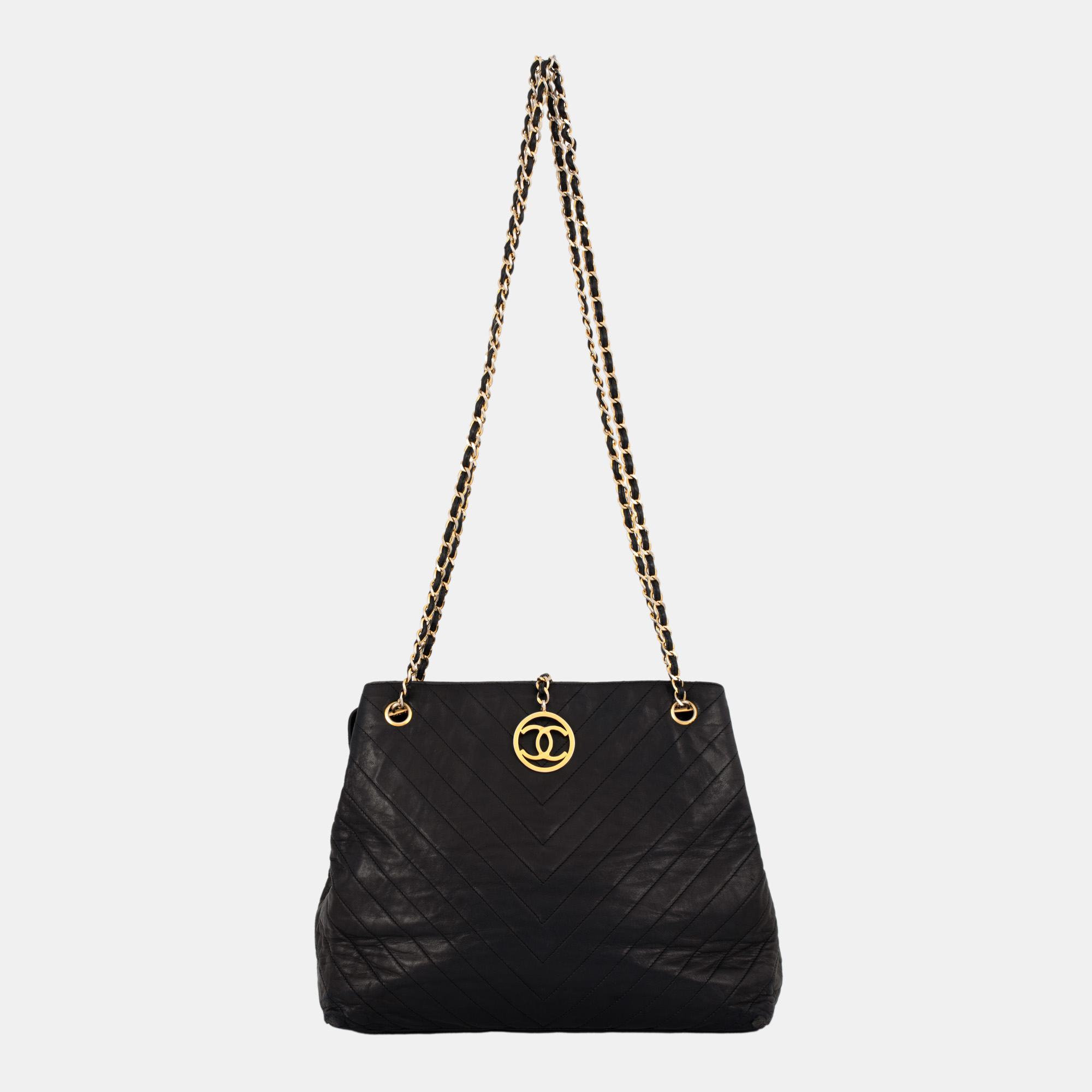 Geantă Chanel, din piele, cca. 1980 