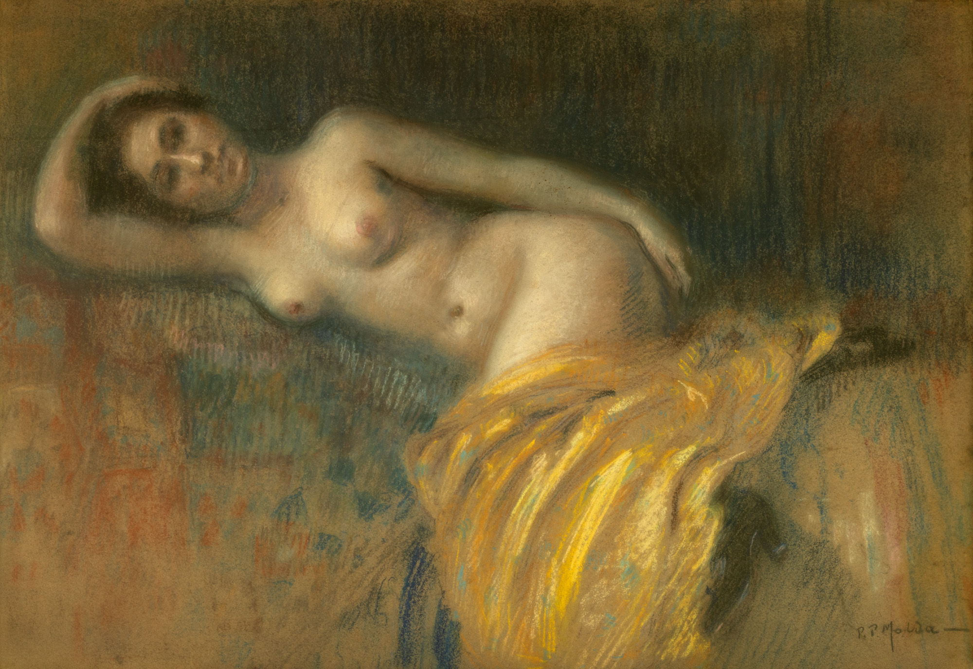 Nude on Sofa