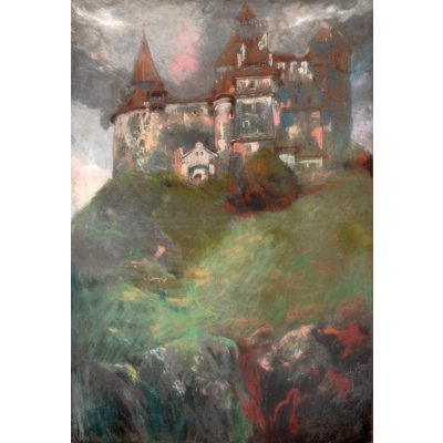 Vedere spre Castelul Bran