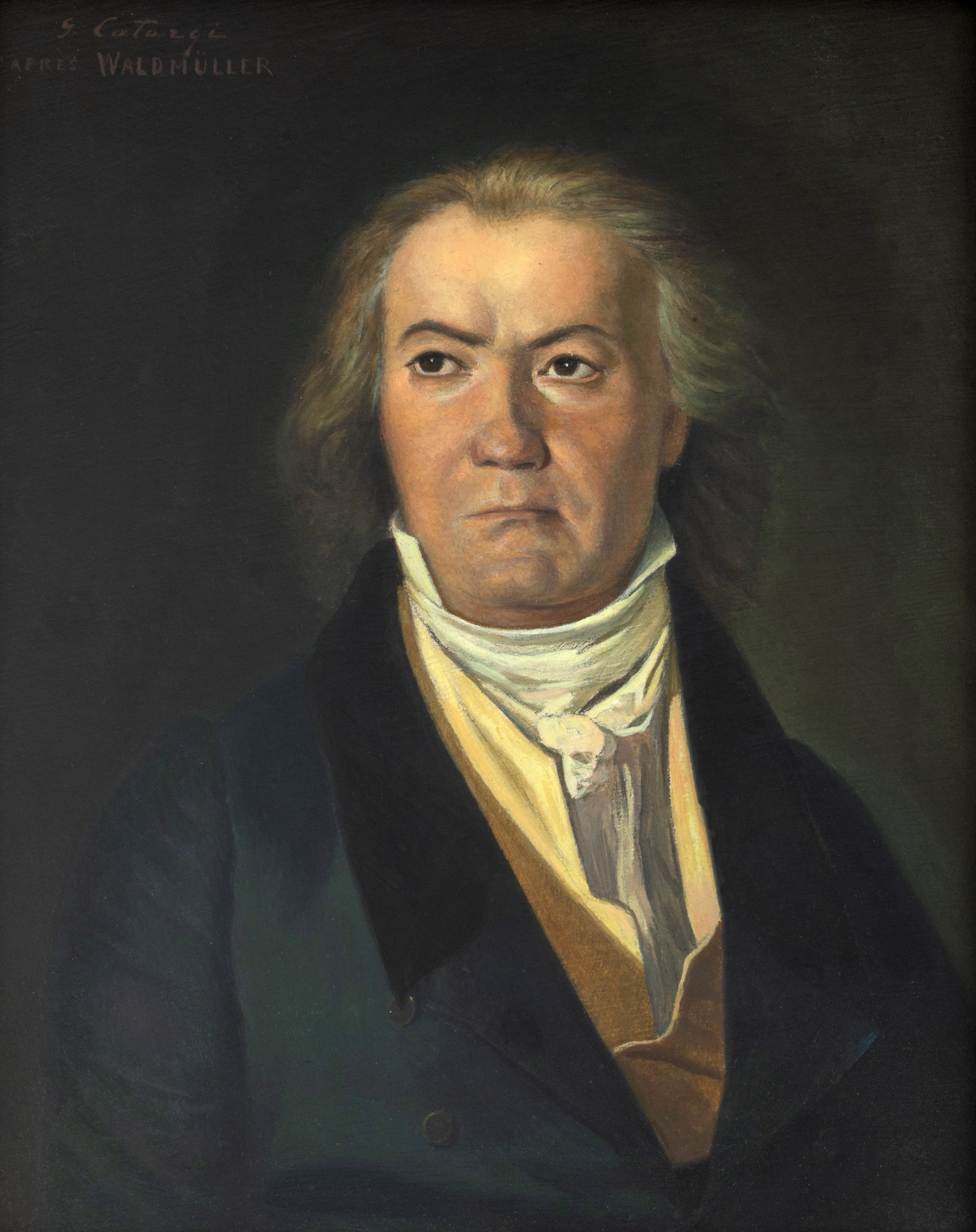 Ludwig van Beethoven (după Ferdinand Georg Waldmuller)