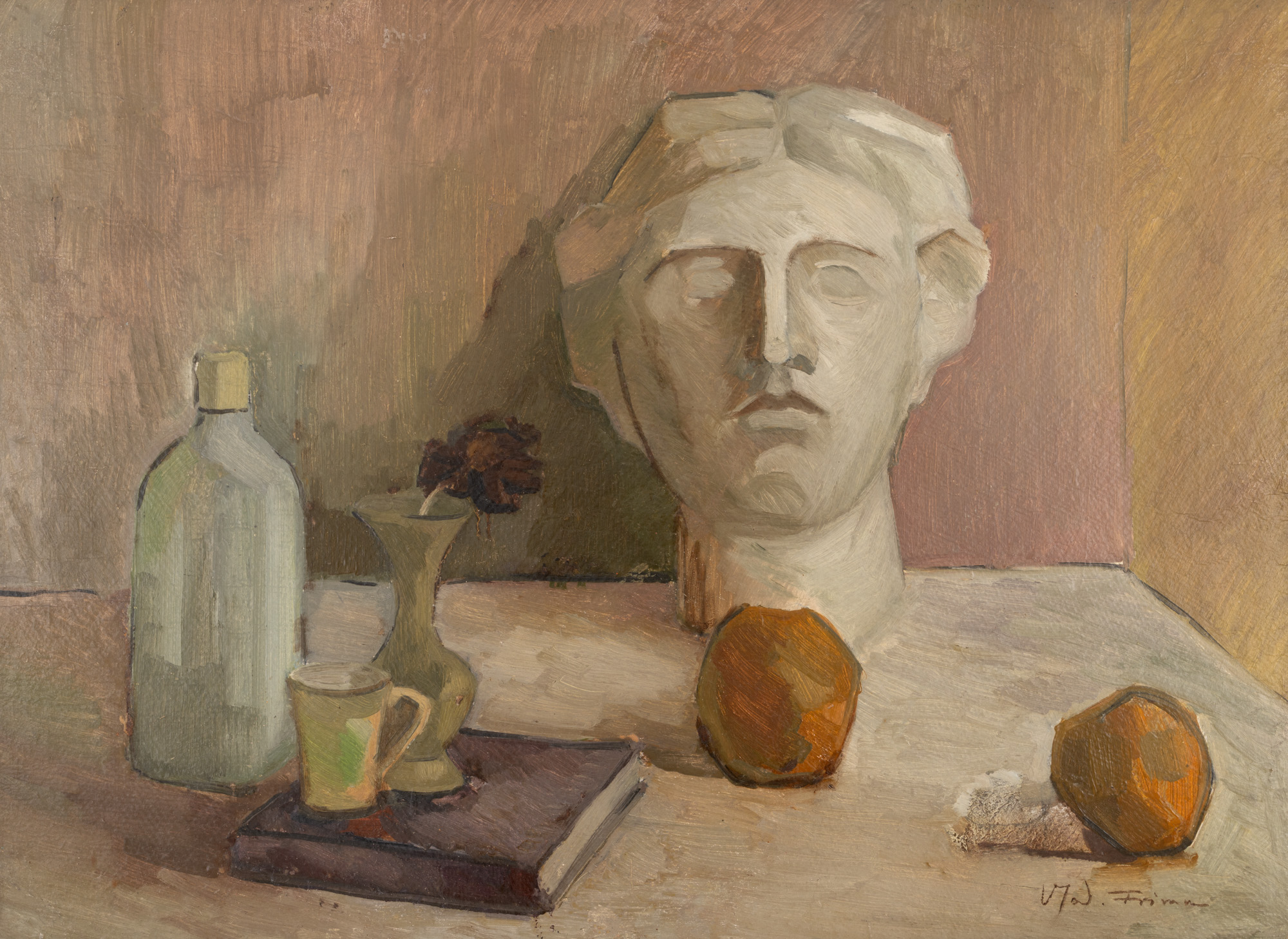 Still Life with Antique Sculpture