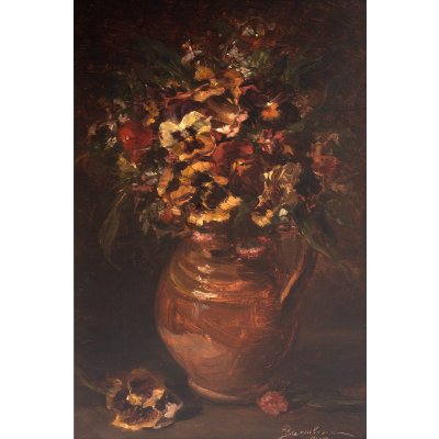 Jug with Petunias