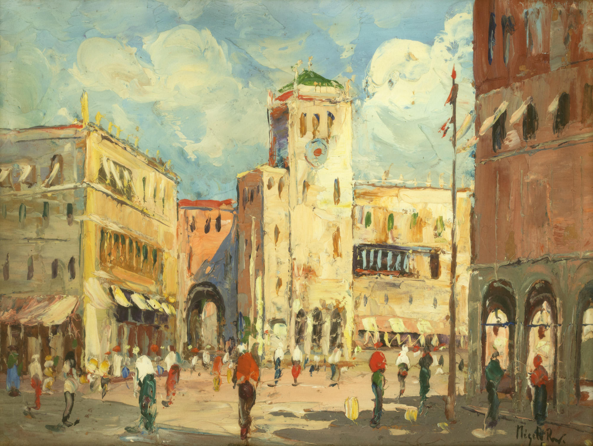 Amiază în Piața San Marco