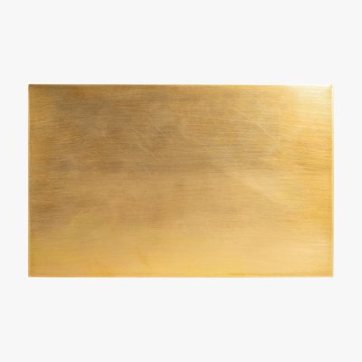 Aur brut 18K, tras în formă de placă