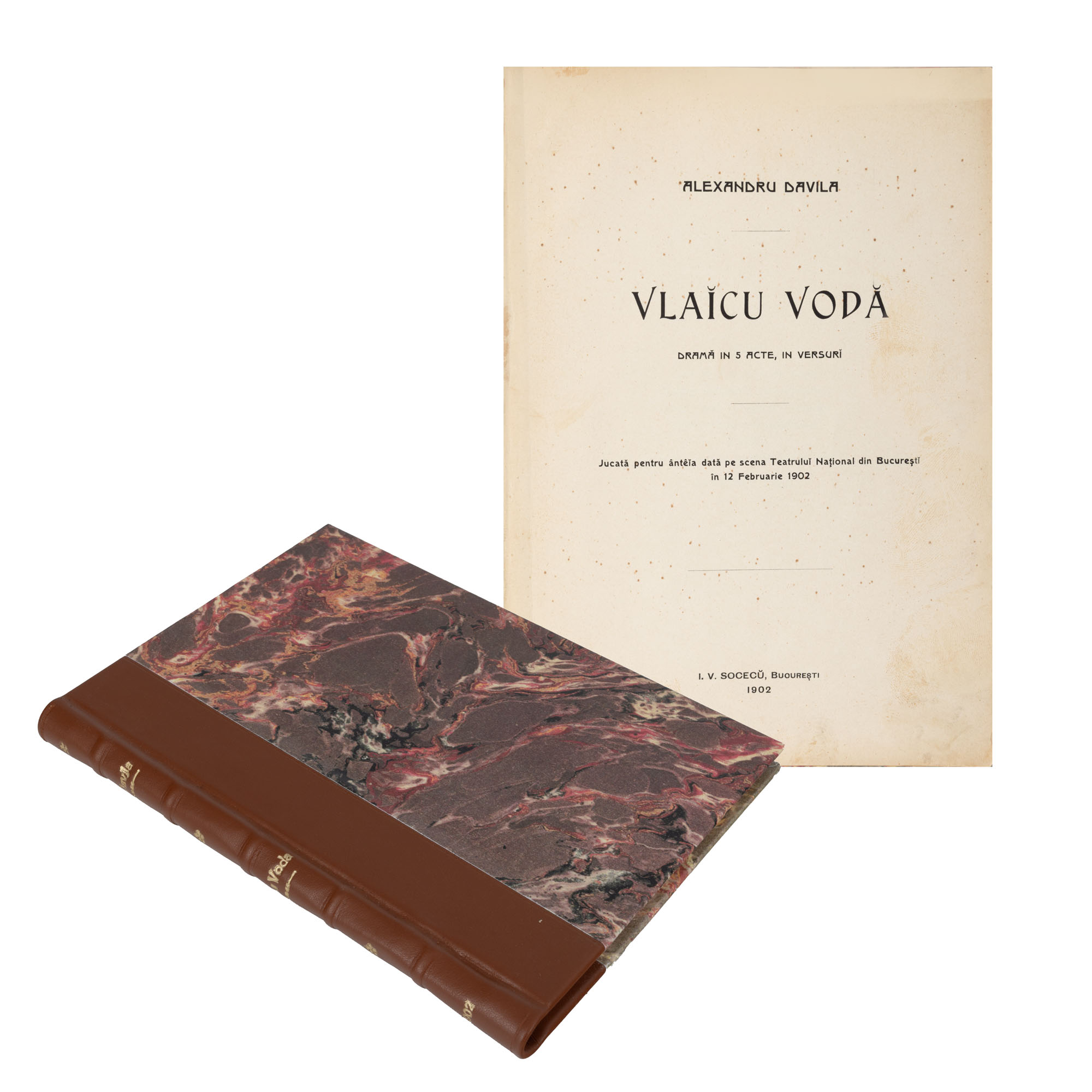 ”Vlaicu Vodă”, de Alexandru Davila, București, 1902, ediție princeps