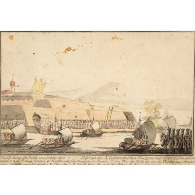 ”Cetatea Orșovei”, de Anton Balzer, 1790