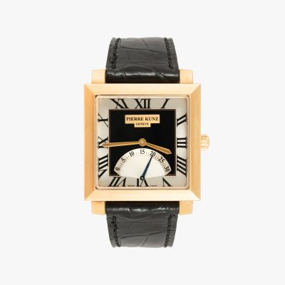 Ceas Pierre Kunz Spirit of Challenge, din aur, de mână, bărbătesc, însoțit de cutia originală, certificat de origine și garanție, manual de utilizare, certificat de atestare a chronometrului