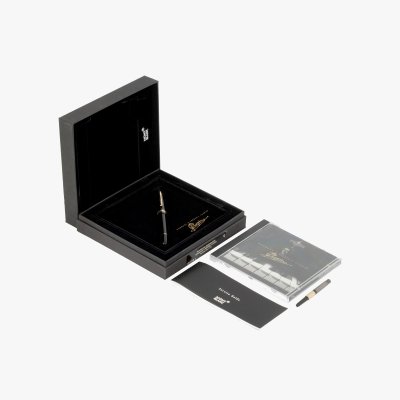 Montblanc Meisterstuck Hommage Frederic Chopin Fountain Pen, accompanied by CD, inkwell and brochure
