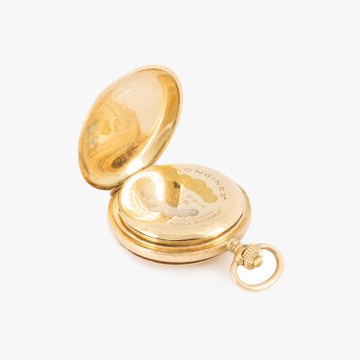 Ceas Longines pentru Theodor Radivon, din aur, de buzunar, unisex