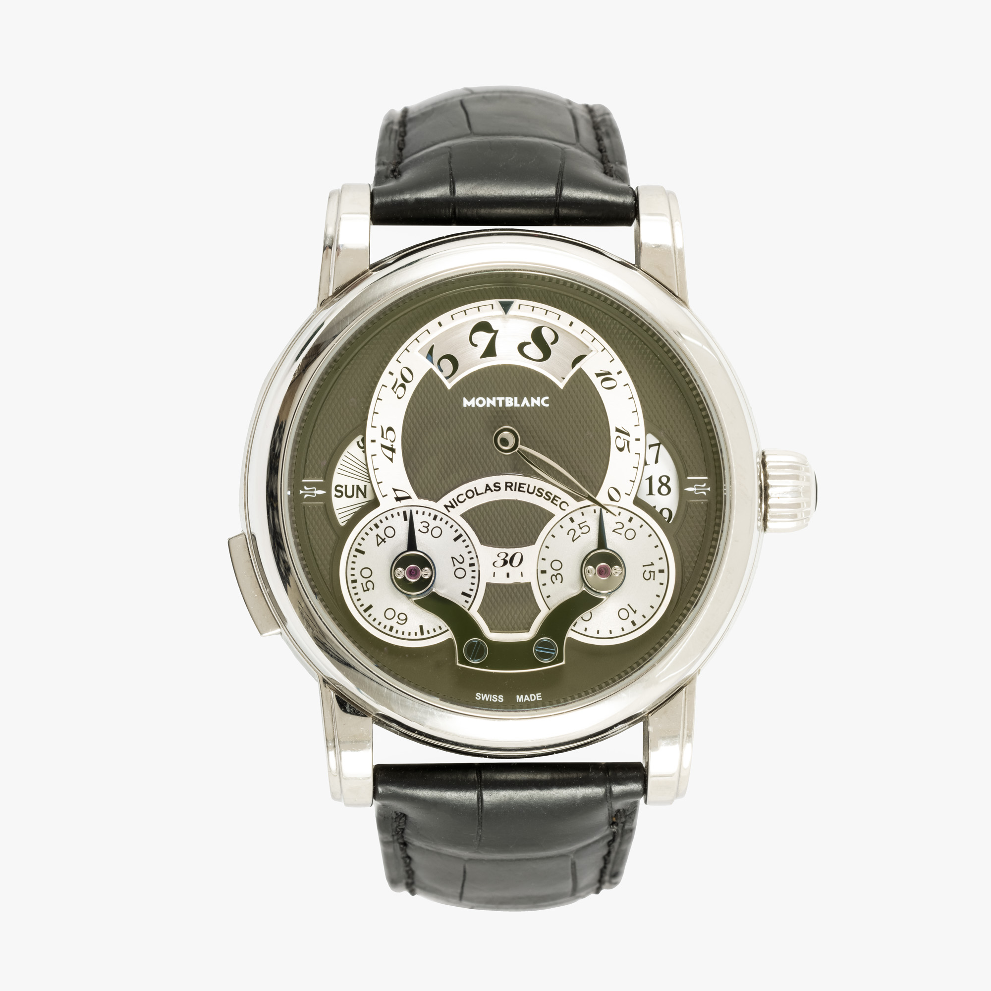 Rar ceas Montblanc Nicolas Rieussec Rising Hours, de mână, bărbătesc