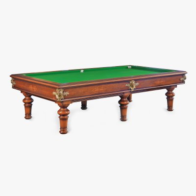 Impressive "Ursus Anni '40 Fiore" billiard table