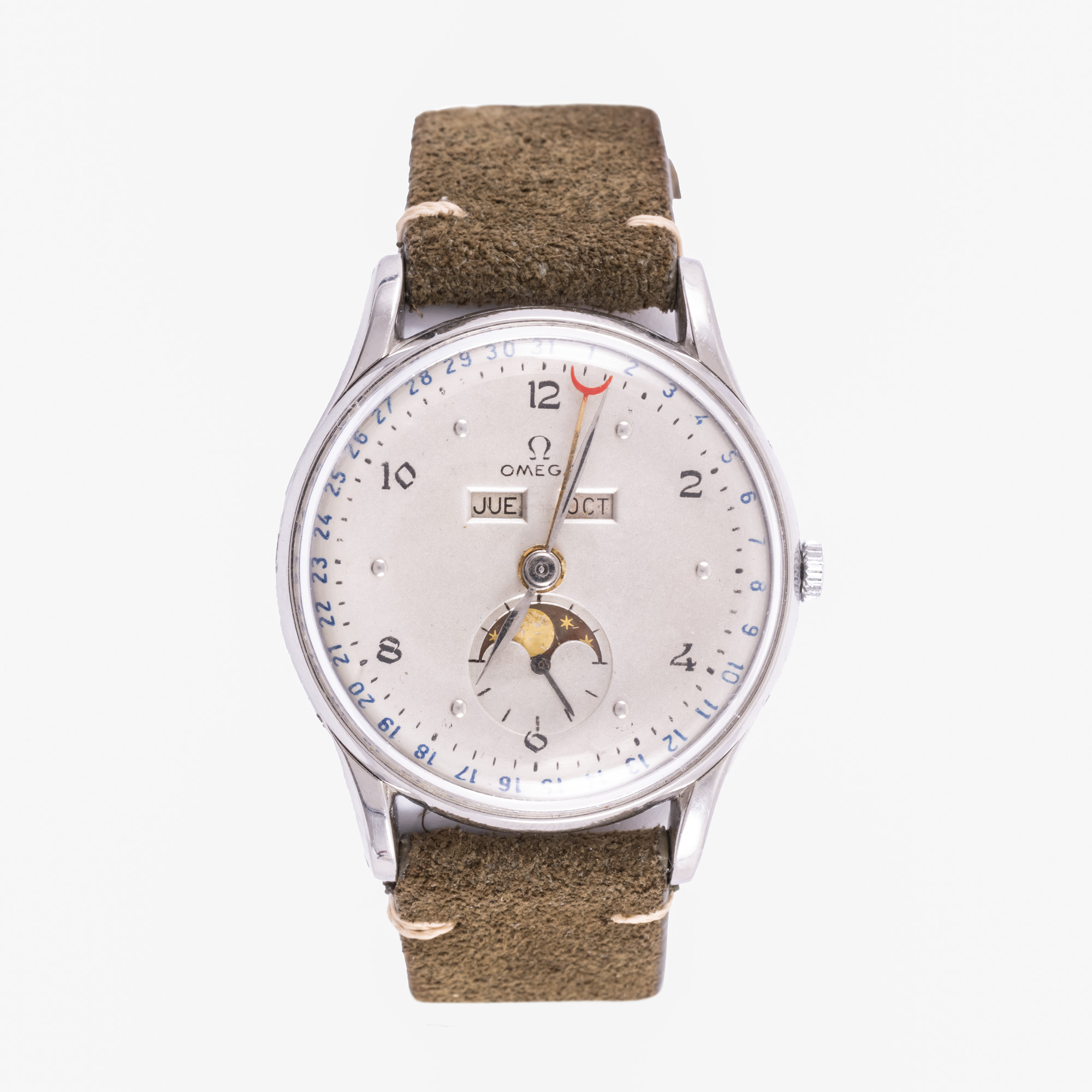Ceas Omega Cosmic Tripledate, de mână, bărbătesc